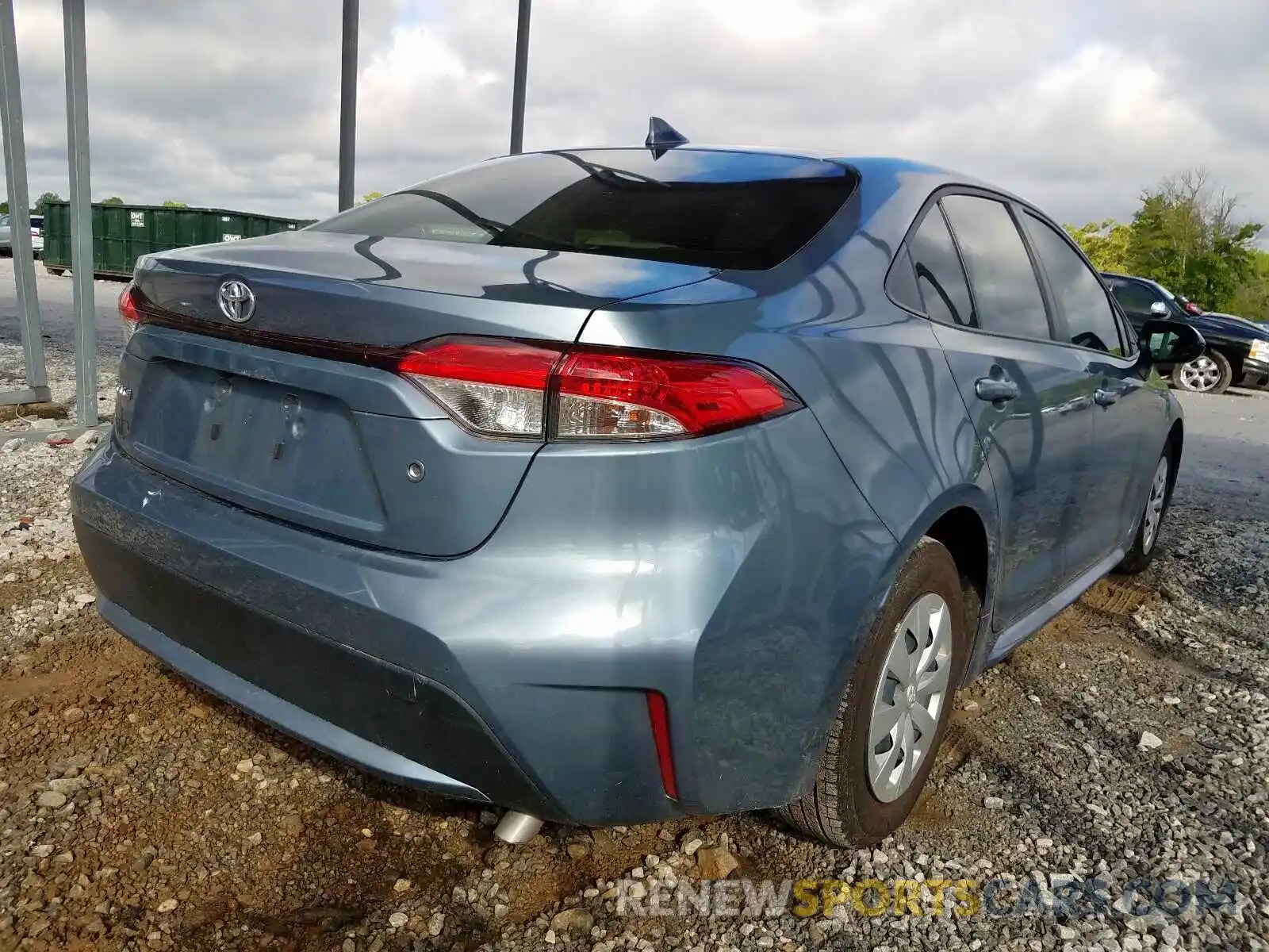 4 Photograph of a damaged car JTDDPRAE3LJ055889 TOYOTA COROLLA 2020