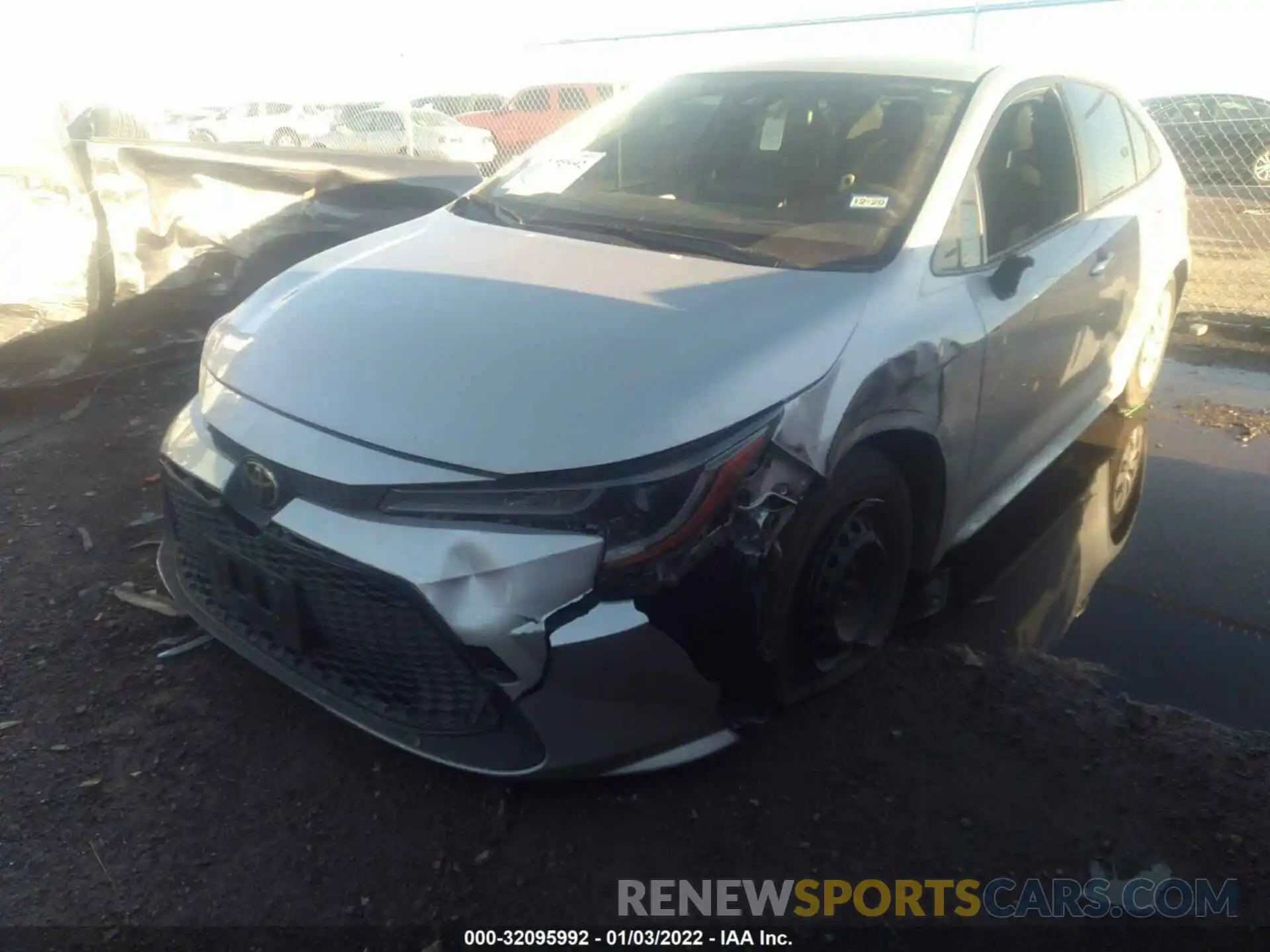 6 Photograph of a damaged car JTDDPRAE3LJ067315 TOYOTA COROLLA 2020