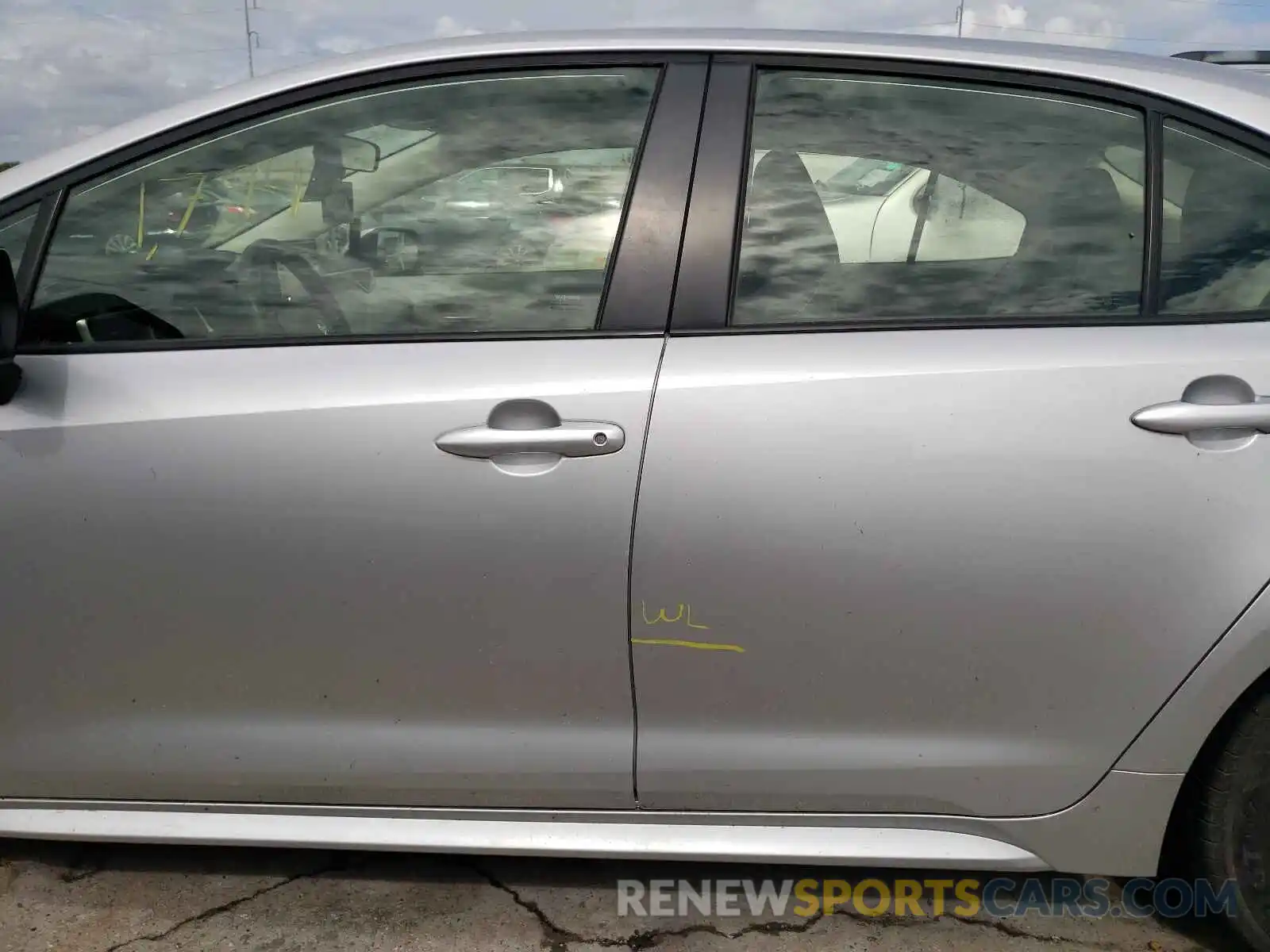 9 Photograph of a damaged car JTDDPRAE3LJ070540 TOYOTA COROLLA 2020