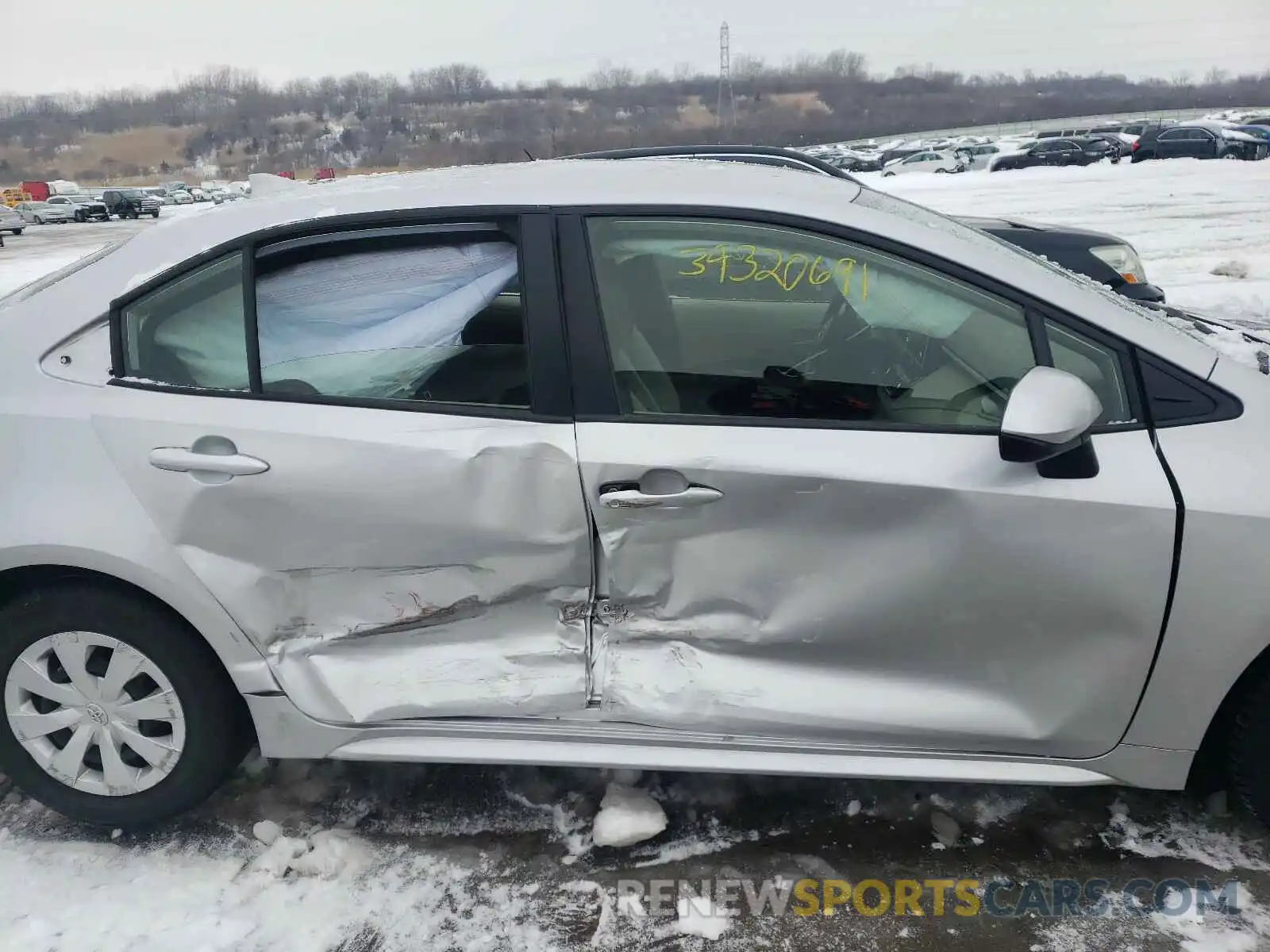 9 Photograph of a damaged car JTDDPRAE3LJ070943 TOYOTA COROLLA 2020