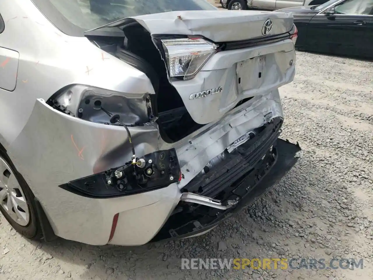 9 Photograph of a damaged car JTDDPRAE3LJ101429 TOYOTA COROLLA 2020