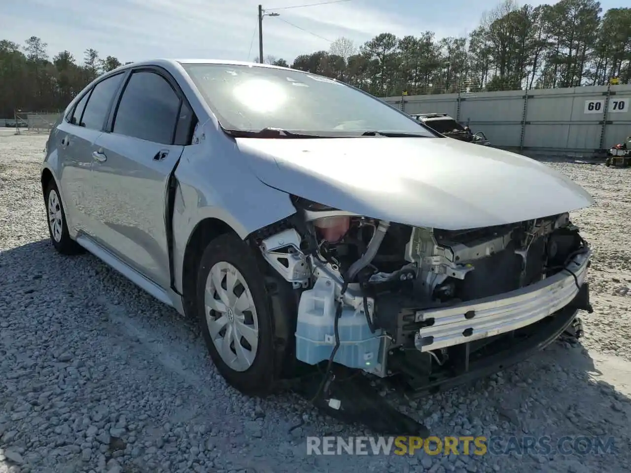 4 Photograph of a damaged car JTDDPRAE3LJ109658 TOYOTA COROLLA 2020