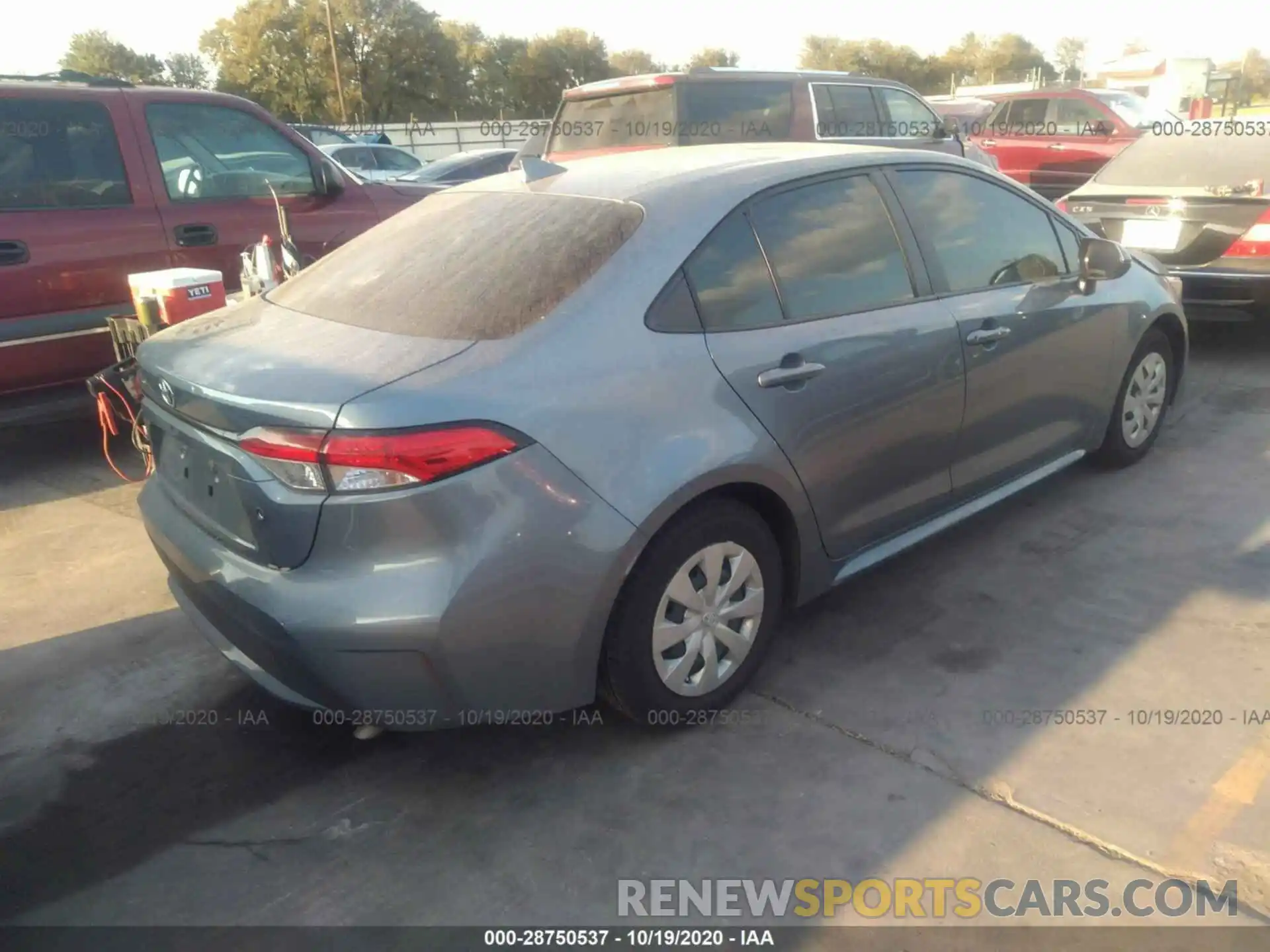 4 Photograph of a damaged car JTDDPRAE3LJ114522 TOYOTA COROLLA 2020