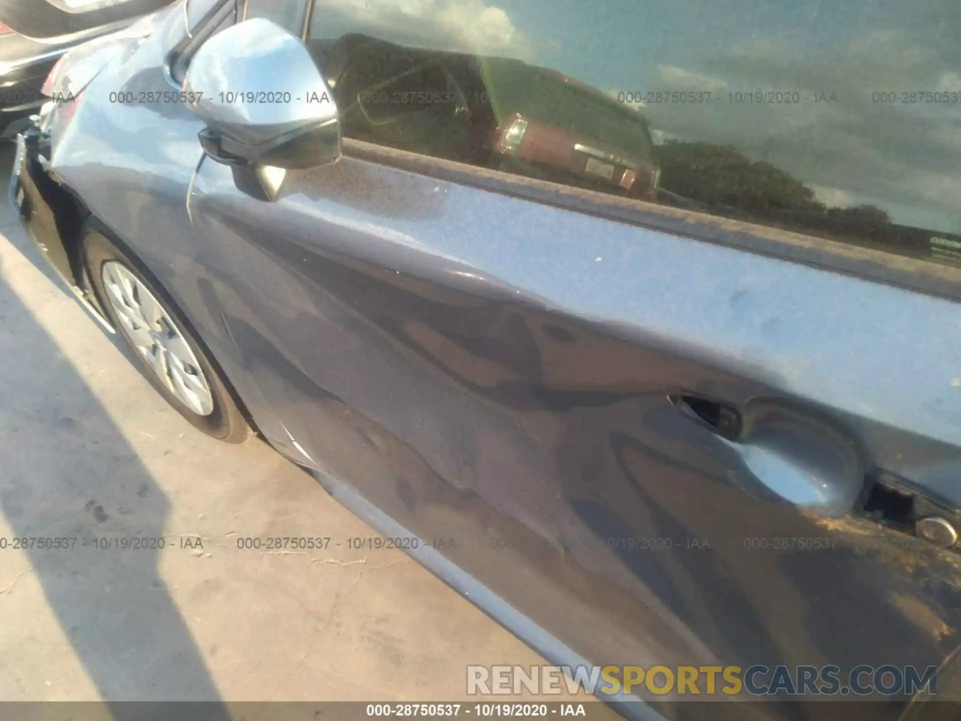 6 Photograph of a damaged car JTDDPRAE3LJ114522 TOYOTA COROLLA 2020