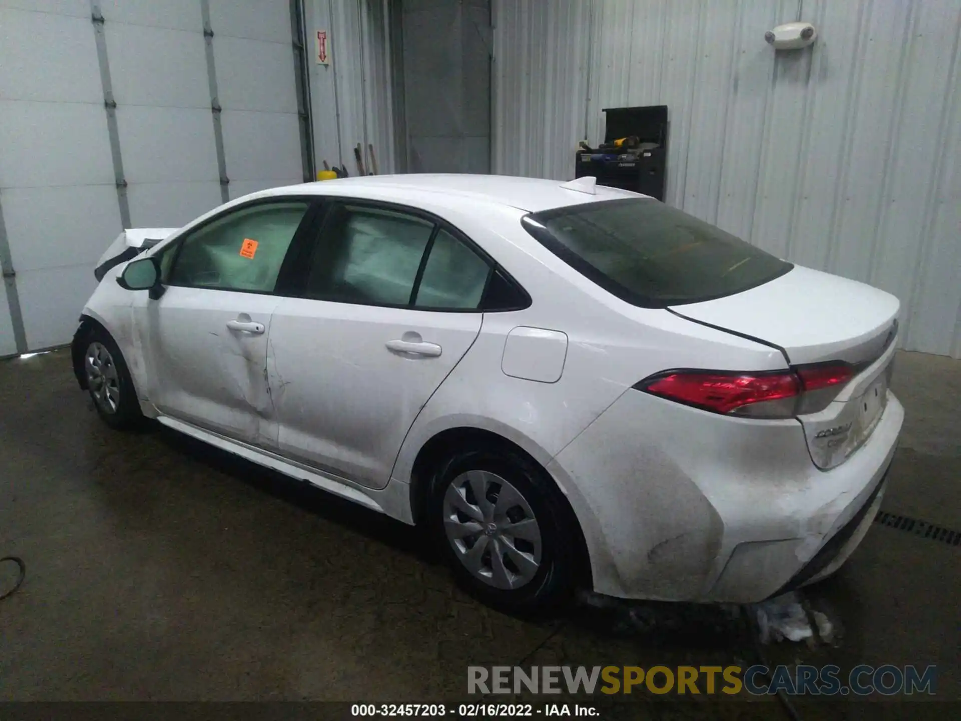 3 Photograph of a damaged car JTDDPRAE4LJ003896 TOYOTA COROLLA 2020