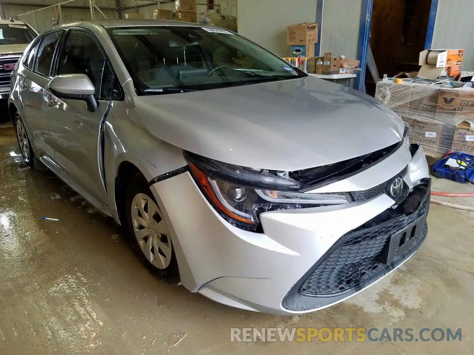 1 Photograph of a damaged car JTDDPRAE4LJ005678 TOYOTA COROLLA 2020