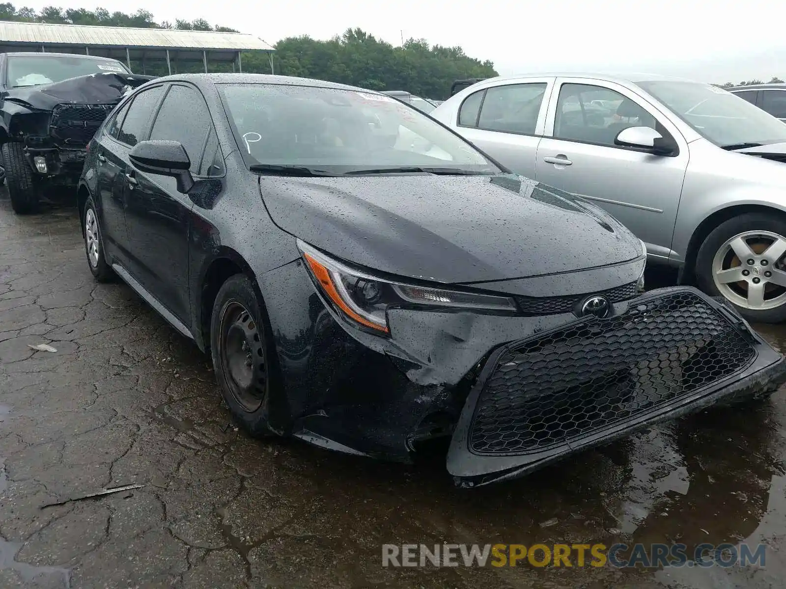 1 Photograph of a damaged car JTDDPRAE4LJ011433 TOYOTA COROLLA 2020