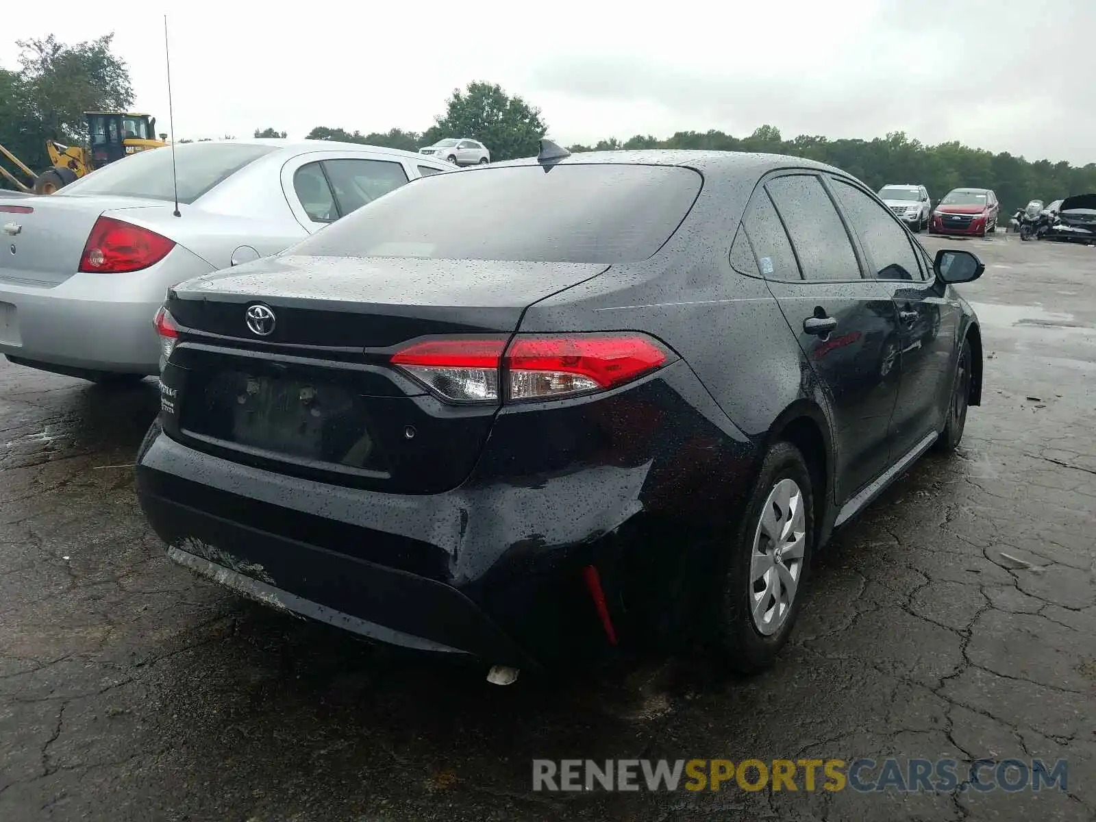 4 Photograph of a damaged car JTDDPRAE4LJ011433 TOYOTA COROLLA 2020