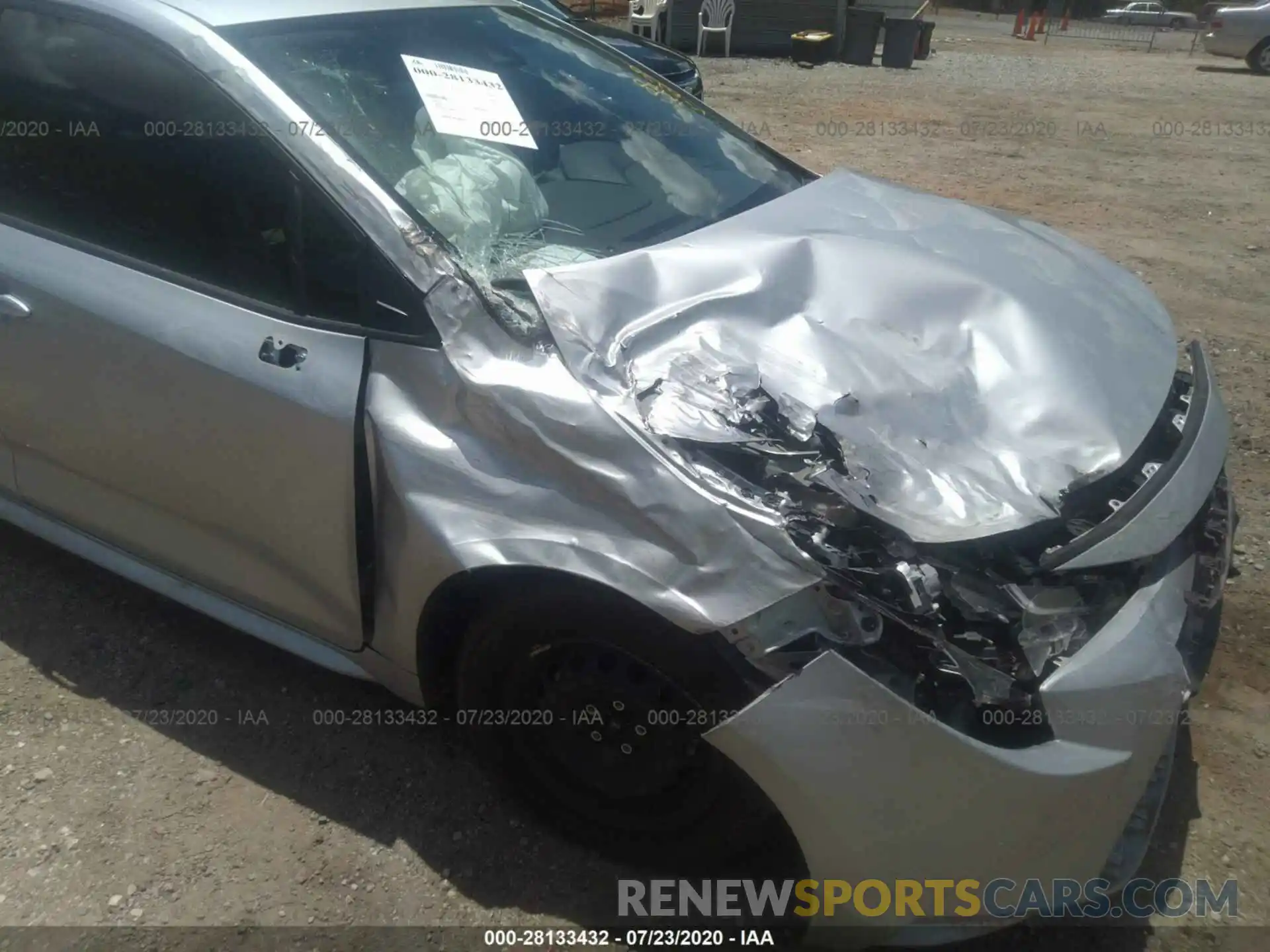 6 Photograph of a damaged car JTDDPRAE4LJ016230 TOYOTA COROLLA 2020