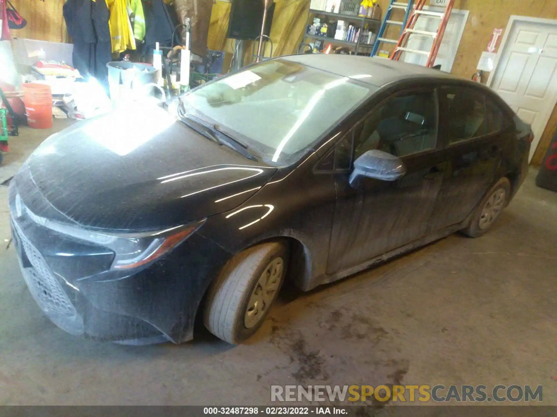 2 Photograph of a damaged car JTDDPRAE4LJ030838 TOYOTA COROLLA 2020