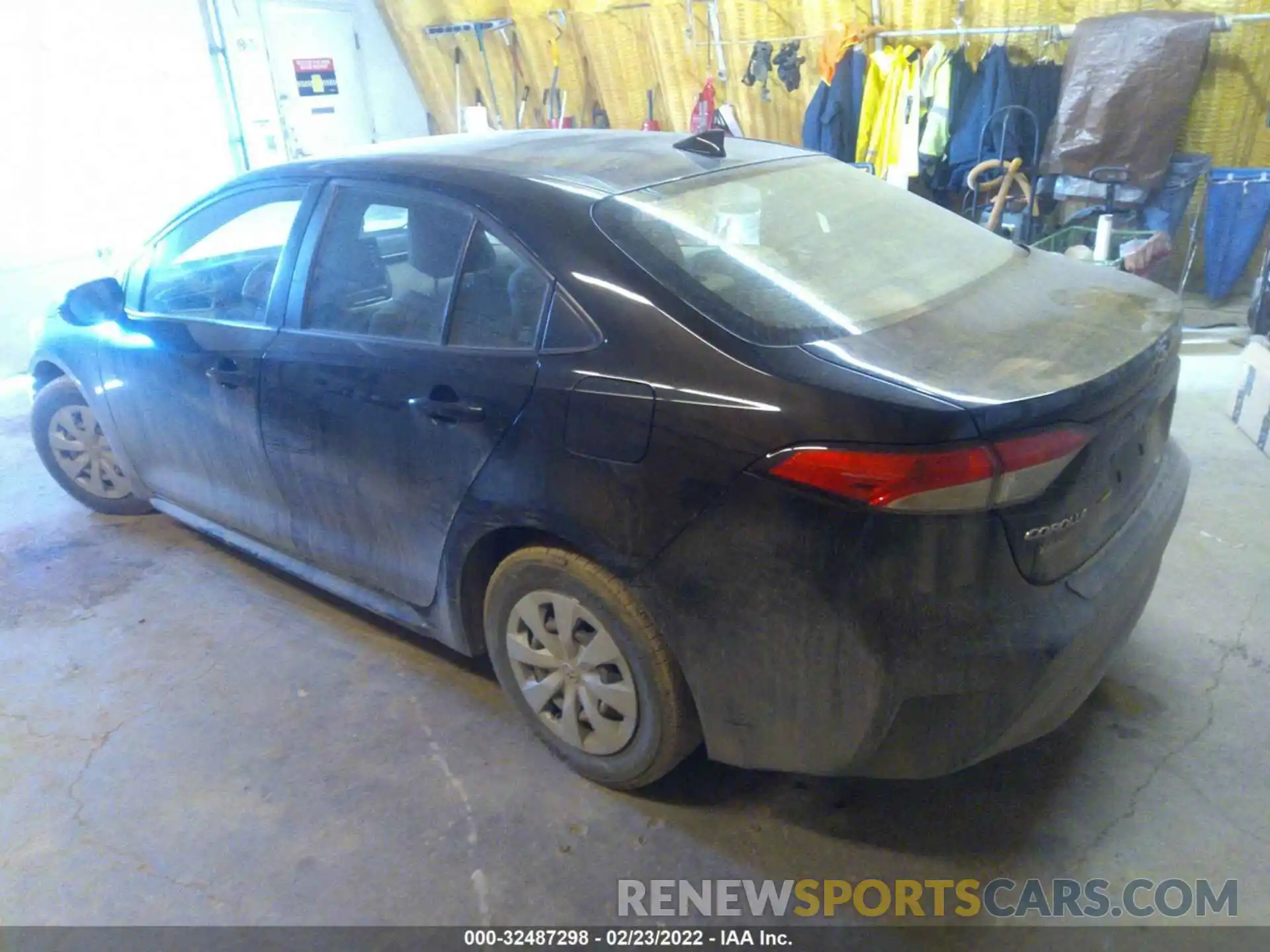 3 Photograph of a damaged car JTDDPRAE4LJ030838 TOYOTA COROLLA 2020