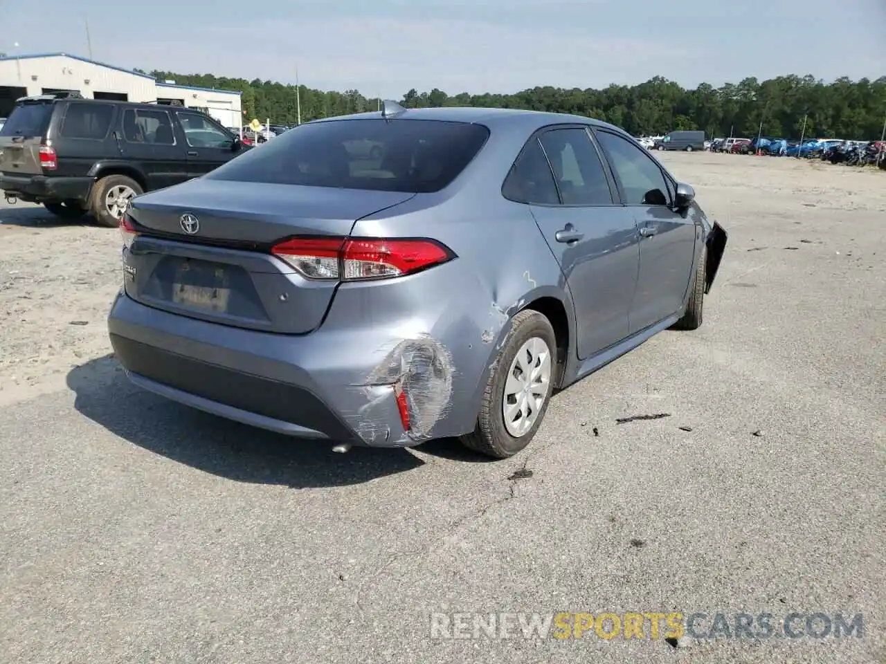 4 Photograph of a damaged car JTDDPRAE4LJ037871 TOYOTA COROLLA 2020