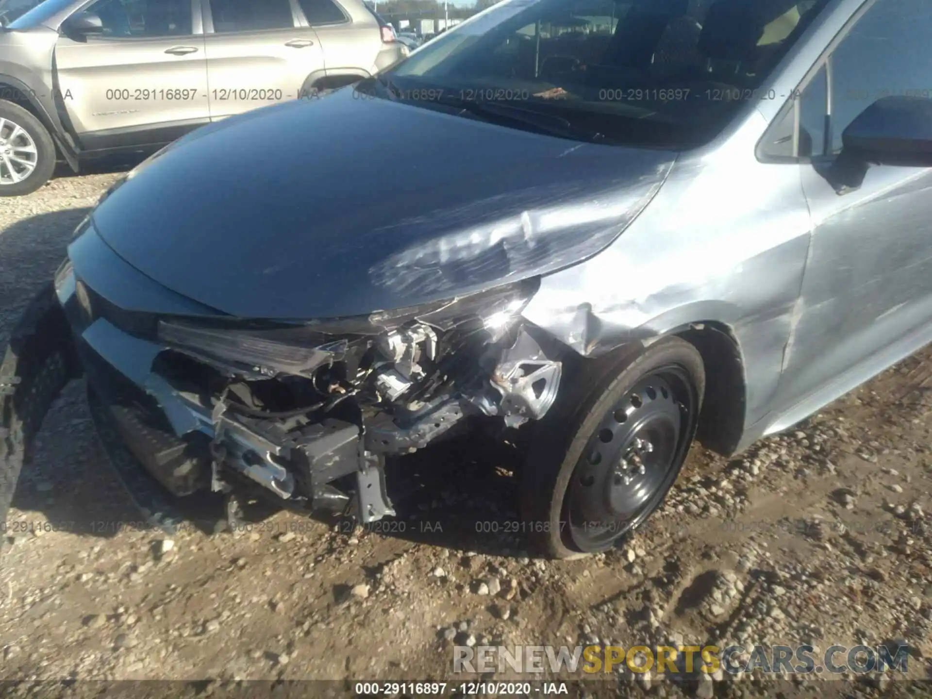 6 Photograph of a damaged car JTDDPRAE4LJ053746 TOYOTA COROLLA 2020