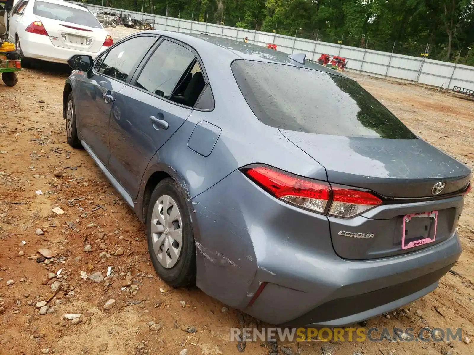 3 Photograph of a damaged car JTDDPRAE4LJ056145 TOYOTA COROLLA 2020