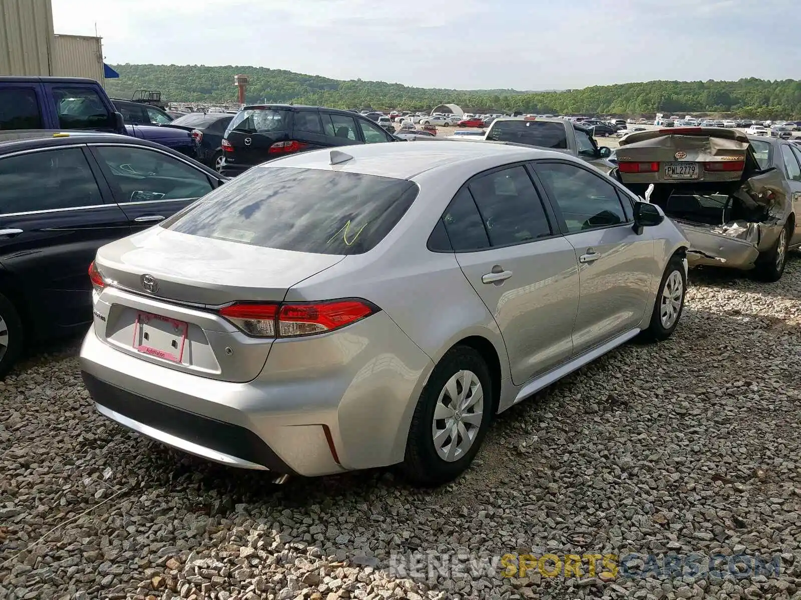 4 Photograph of a damaged car JTDDPRAE4LJ067906 TOYOTA COROLLA 2020