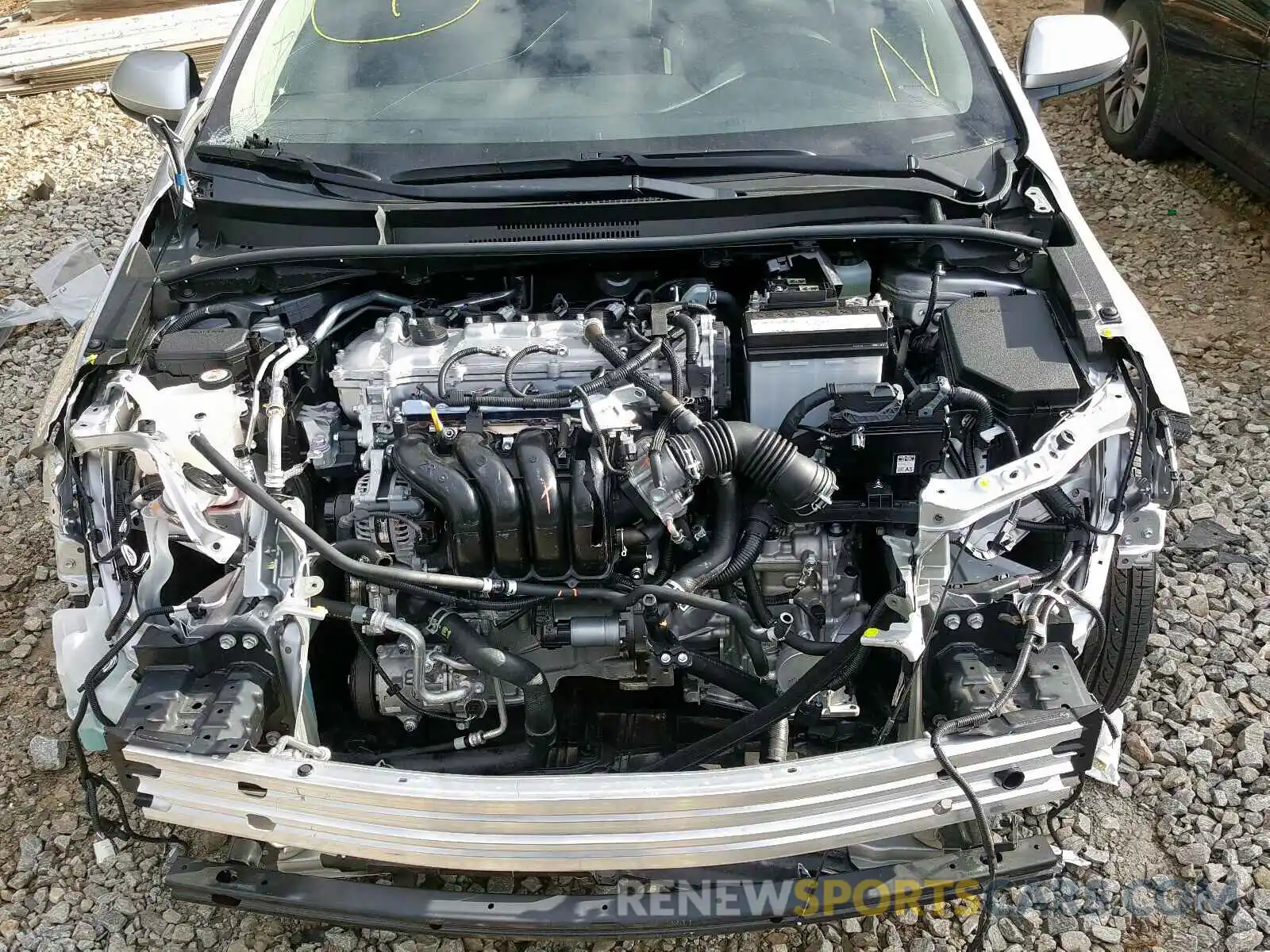 9 Photograph of a damaged car JTDDPRAE4LJ067906 TOYOTA COROLLA 2020