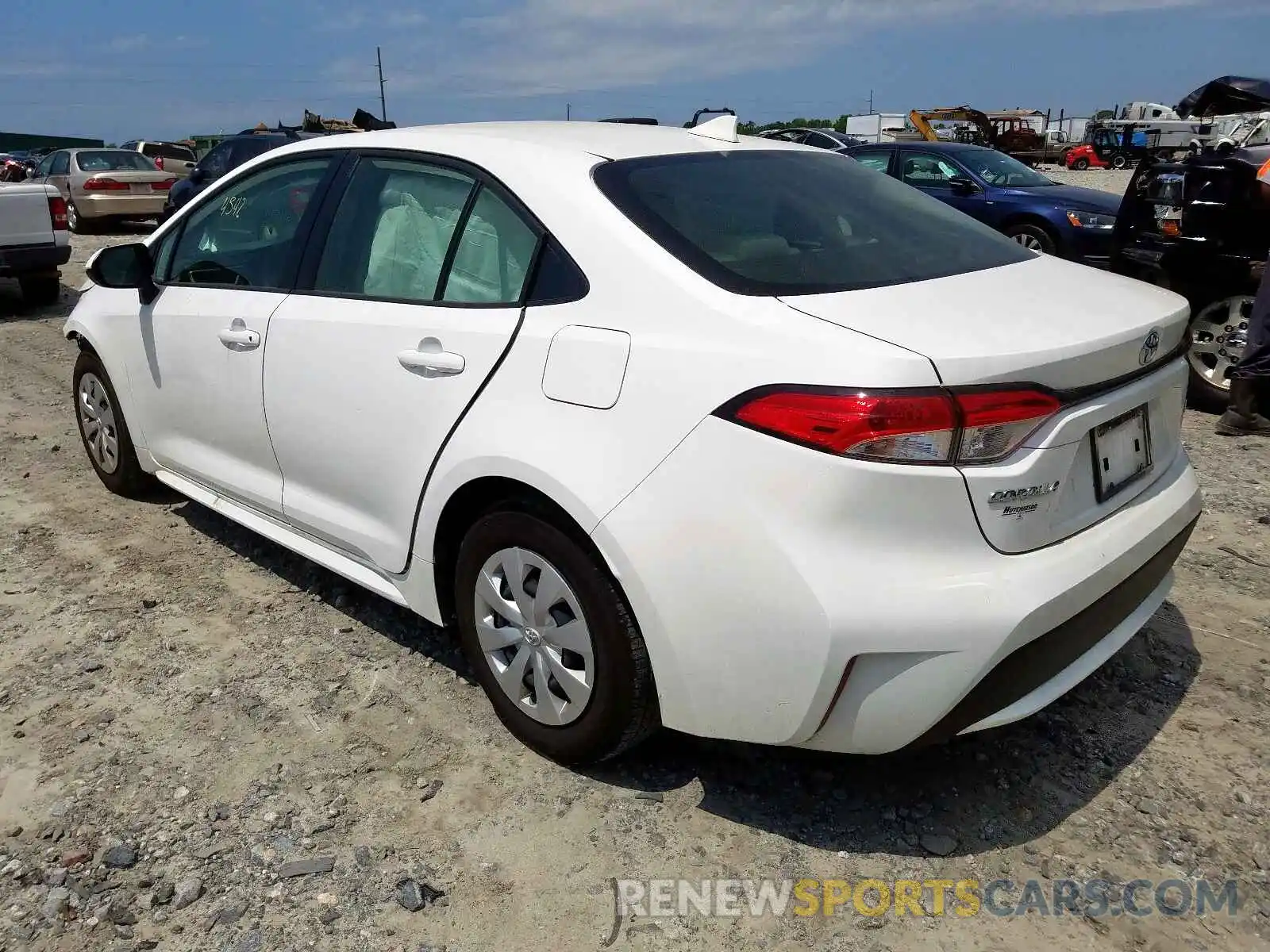 3 Photograph of a damaged car JTDDPRAE4LJ079070 TOYOTA COROLLA 2020