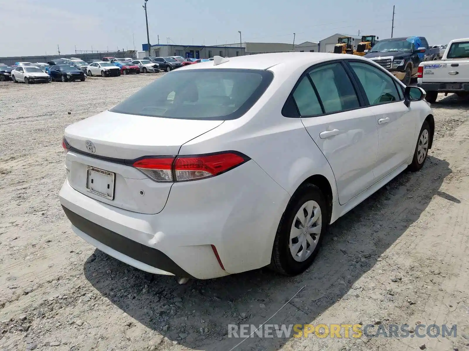 4 Photograph of a damaged car JTDDPRAE4LJ079070 TOYOTA COROLLA 2020