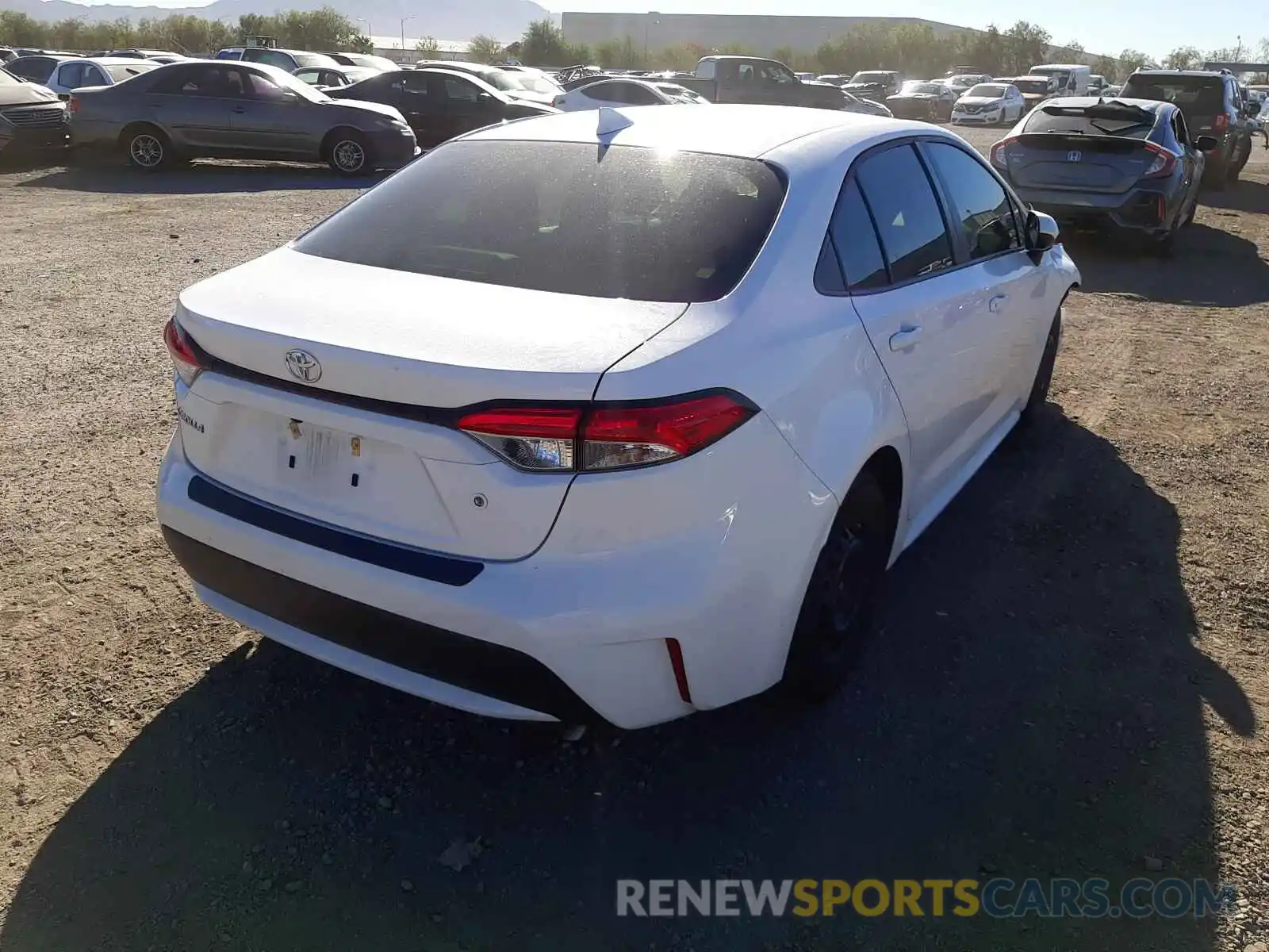 4 Photograph of a damaged car JTDDPRAE4LJ096953 TOYOTA COROLLA 2020