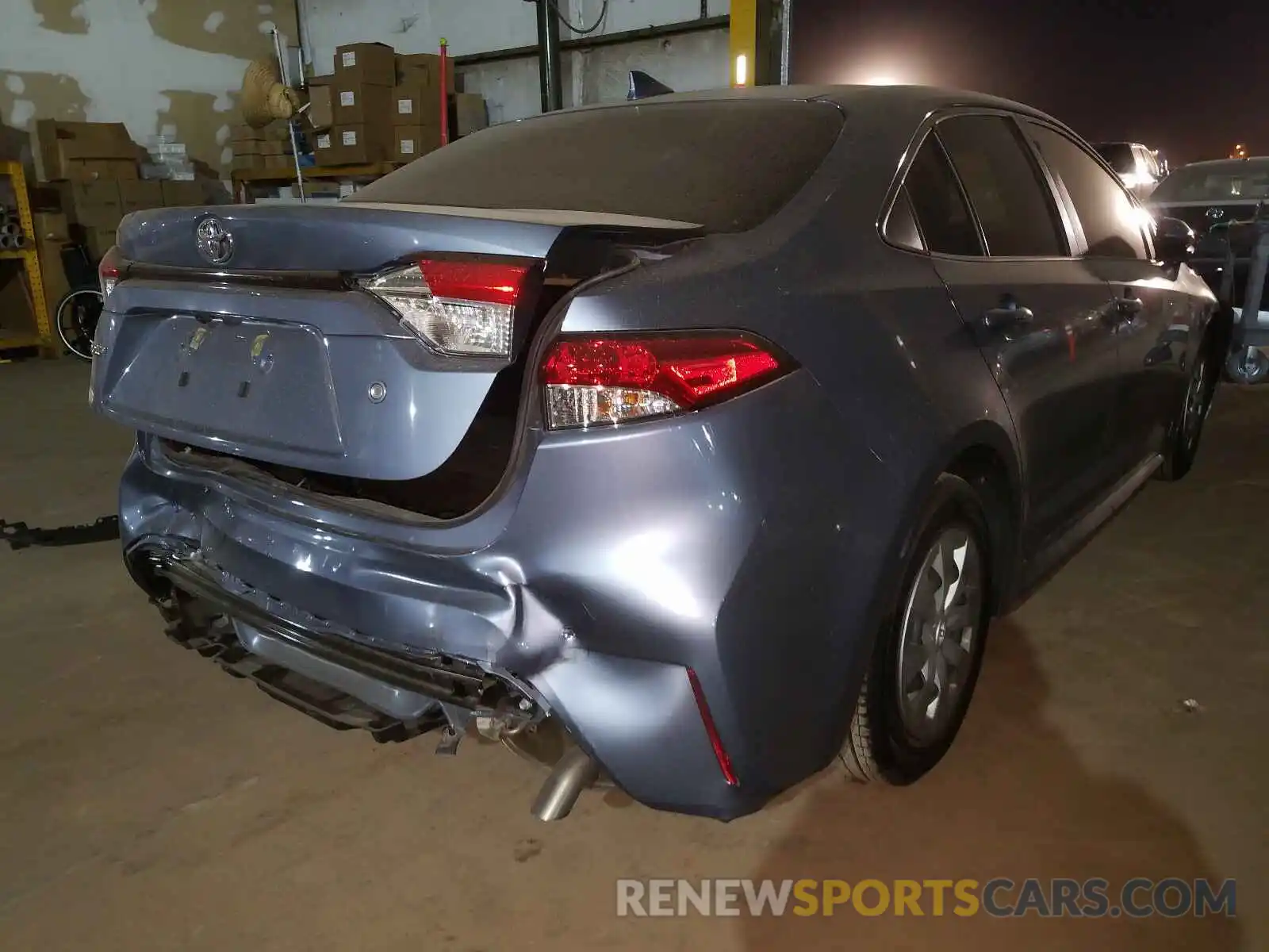 4 Photograph of a damaged car JTDDPRAE4LJ101858 TOYOTA COROLLA 2020