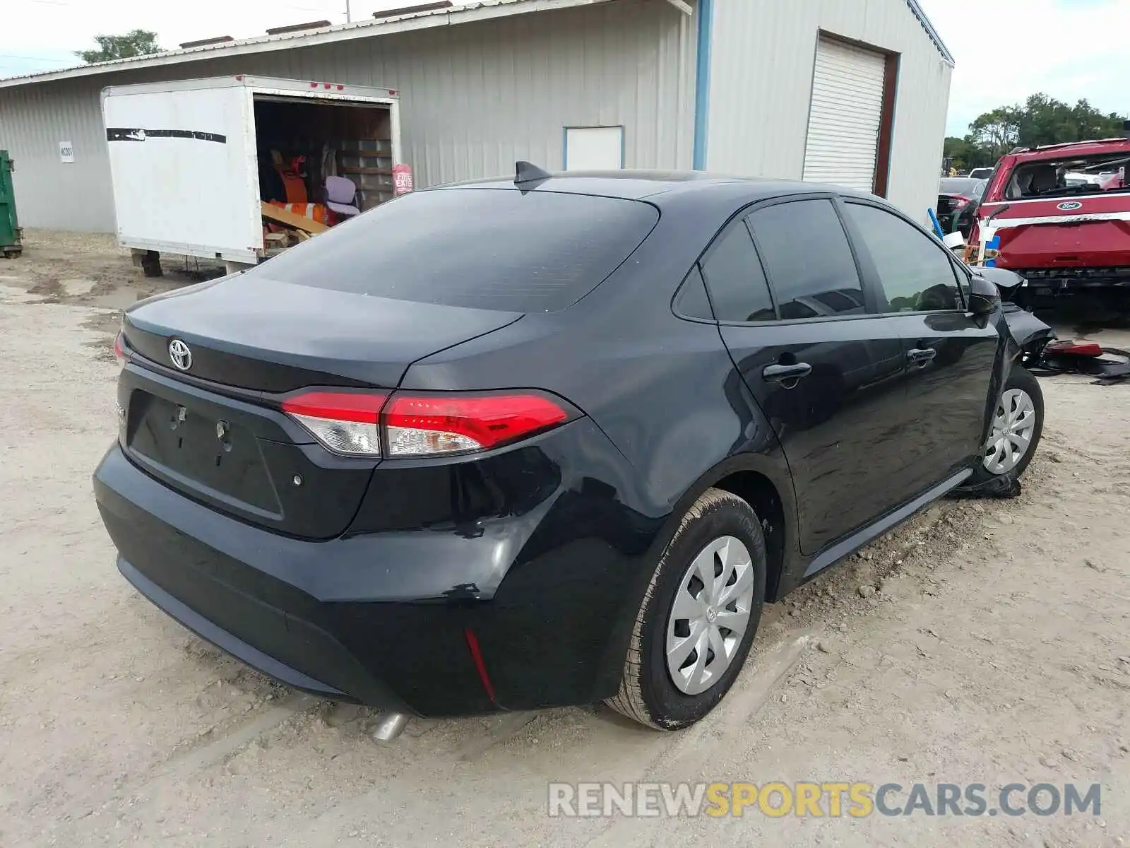 4 Photograph of a damaged car JTDDPRAE4LJ116702 TOYOTA COROLLA 2020