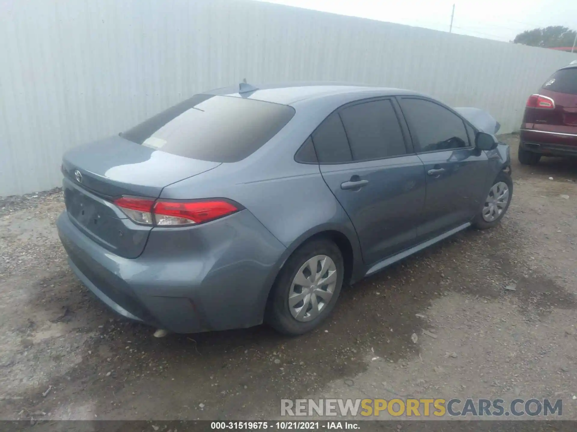 4 Photograph of a damaged car JTDDPRAE5LJ001641 TOYOTA COROLLA 2020