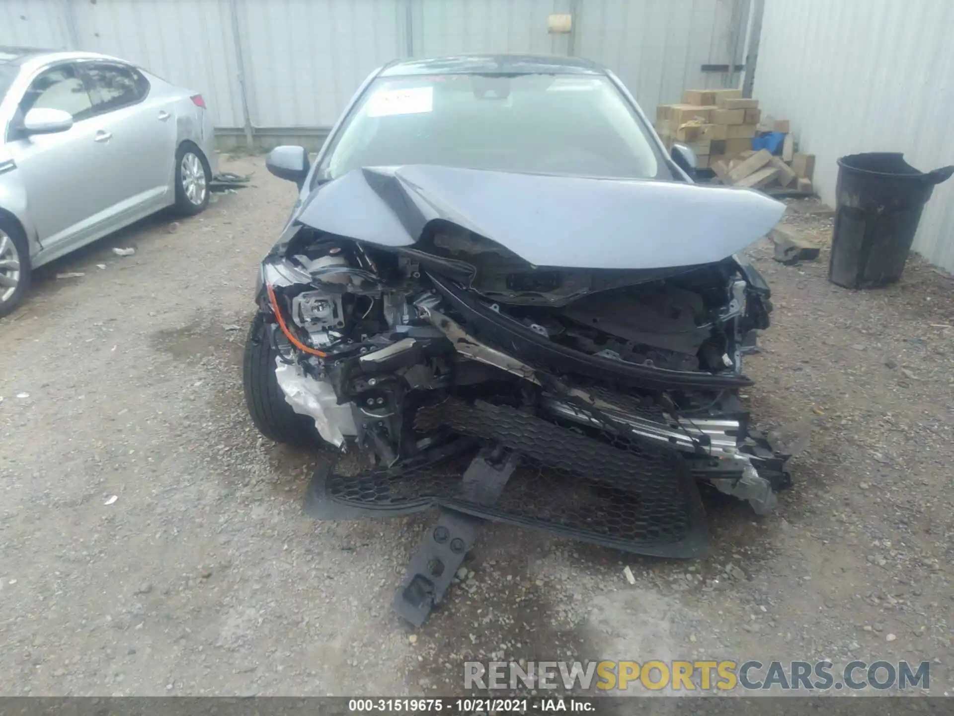 6 Photograph of a damaged car JTDDPRAE5LJ001641 TOYOTA COROLLA 2020