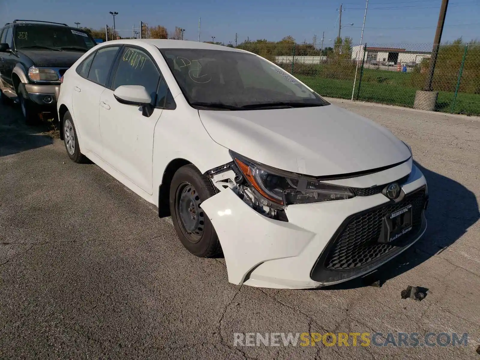 1 Photograph of a damaged car JTDDPRAE5LJ008119 TOYOTA COROLLA 2020