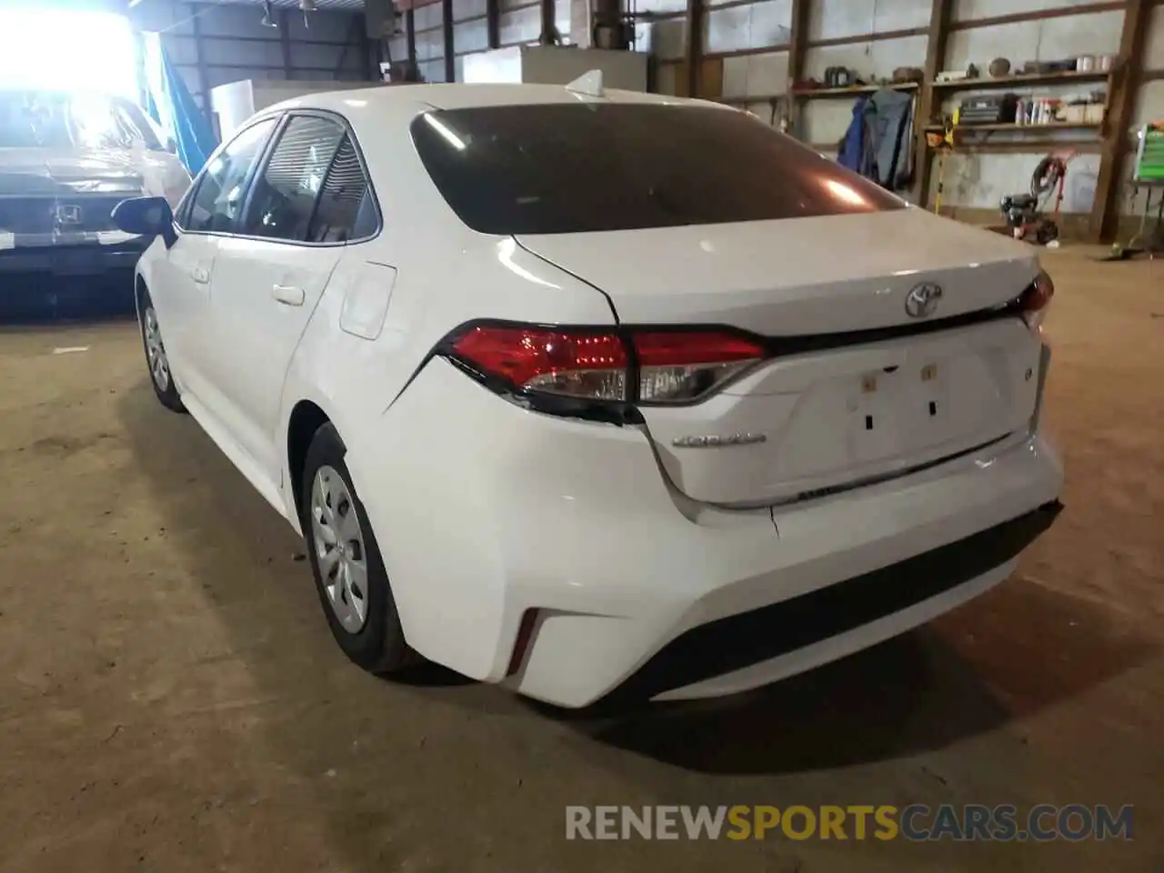 9 Photograph of a damaged car JTDDPRAE5LJ054145 TOYOTA COROLLA 2020