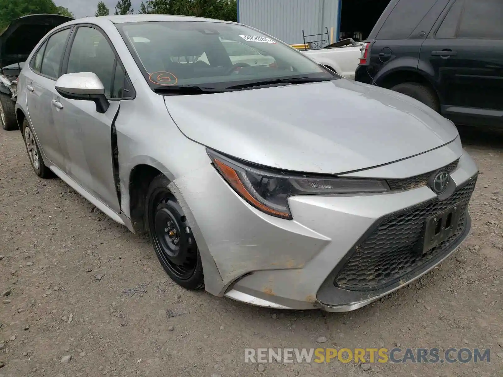 1 Photograph of a damaged car JTDDPRAE5LJ084195 TOYOTA COROLLA 2020