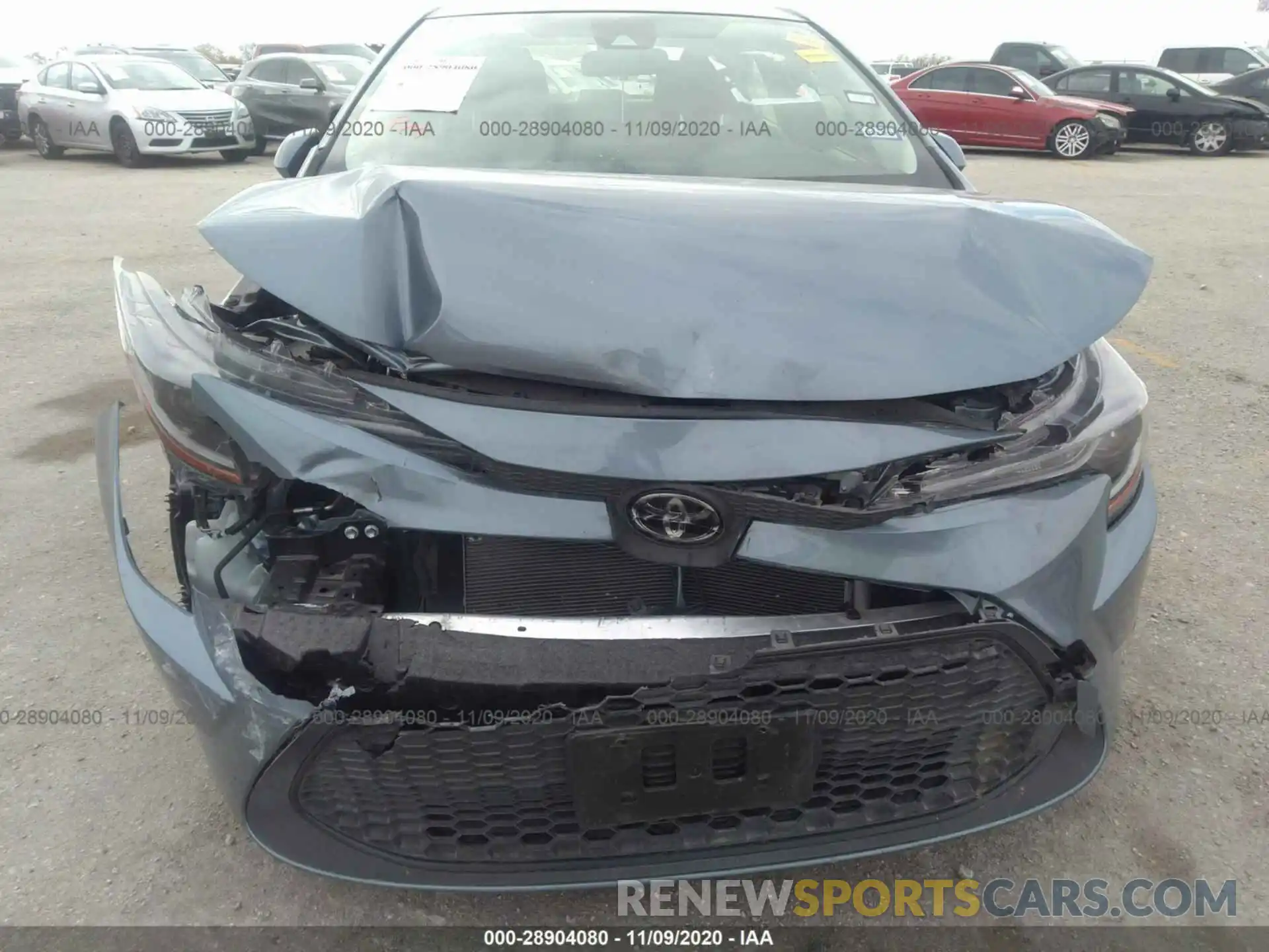 6 Photograph of a damaged car JTDDPRAE5LJ100329 TOYOTA COROLLA 2020