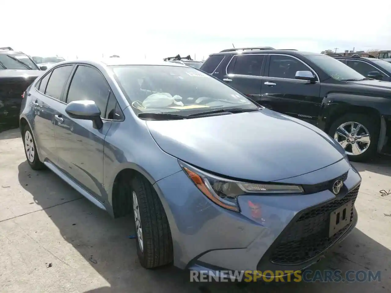 1 Photograph of a damaged car JTDDPRAE5LJ101951 TOYOTA COROLLA 2020