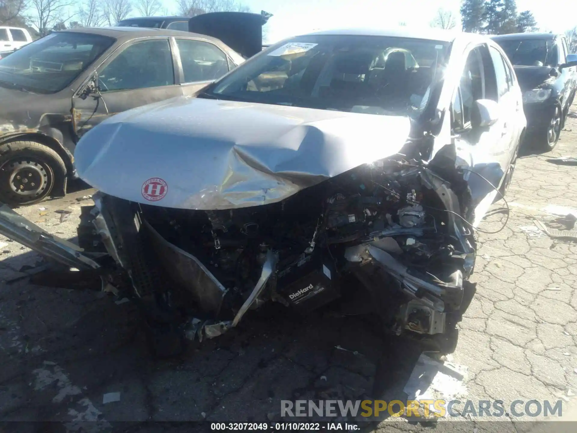 6 Photograph of a damaged car JTDDPRAE5LJ107491 TOYOTA COROLLA 2020