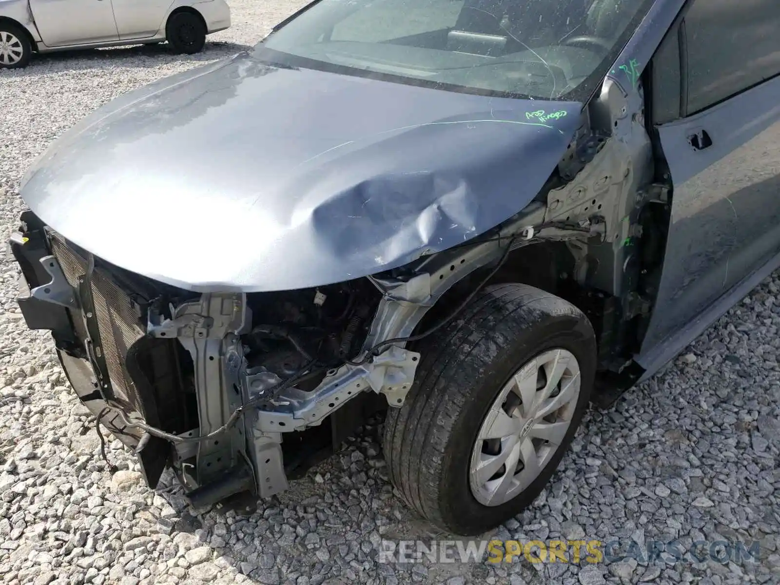 9 Photograph of a damaged car JTDDPRAE6LJ010672 TOYOTA COROLLA 2020