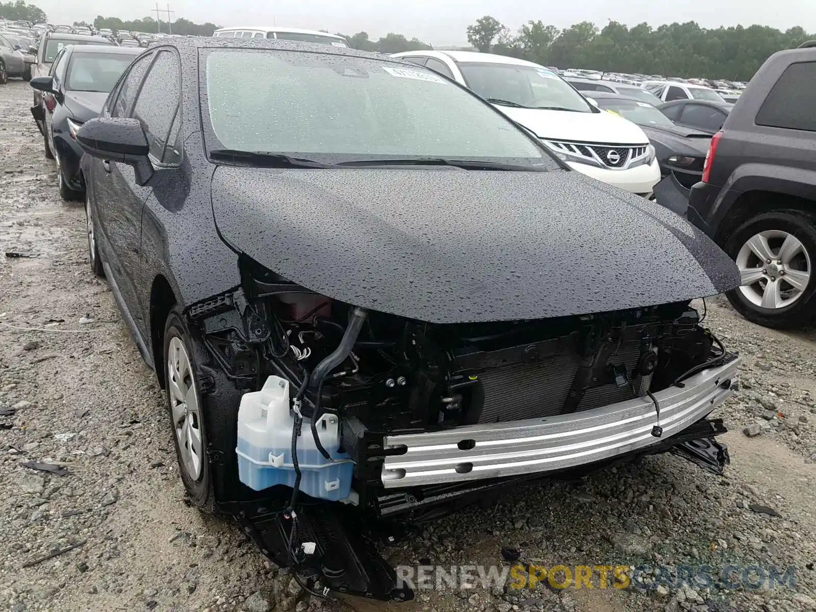 9 Photograph of a damaged car JTDDPRAE6LJ017072 TOYOTA COROLLA 2020