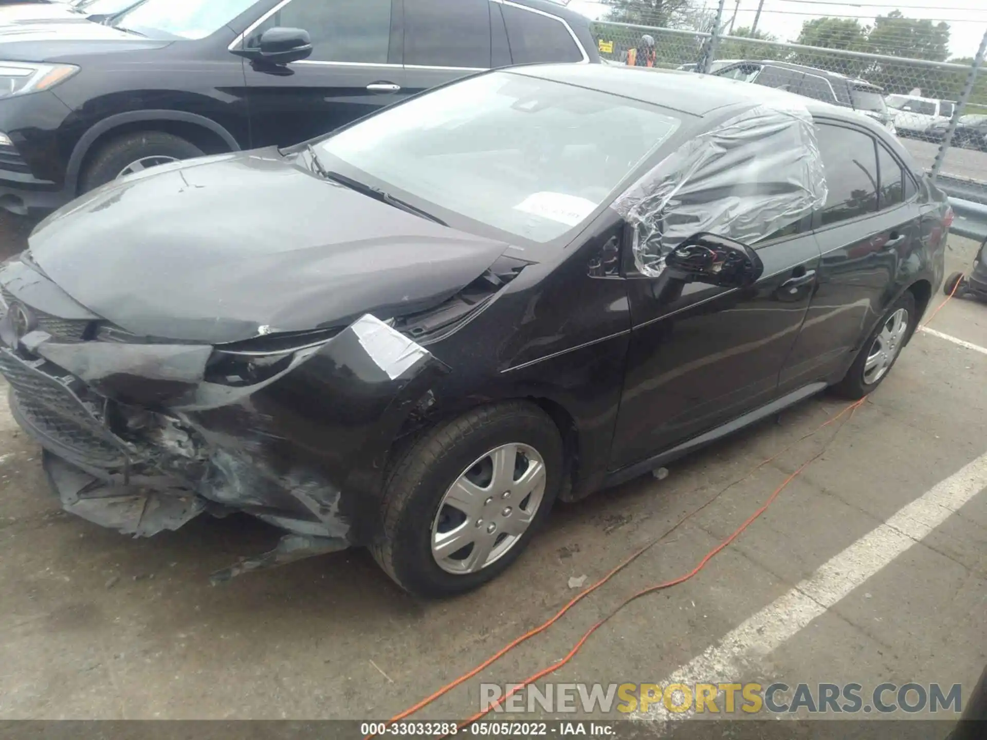 2 Photograph of a damaged car JTDDPRAE6LJ035152 TOYOTA COROLLA 2020