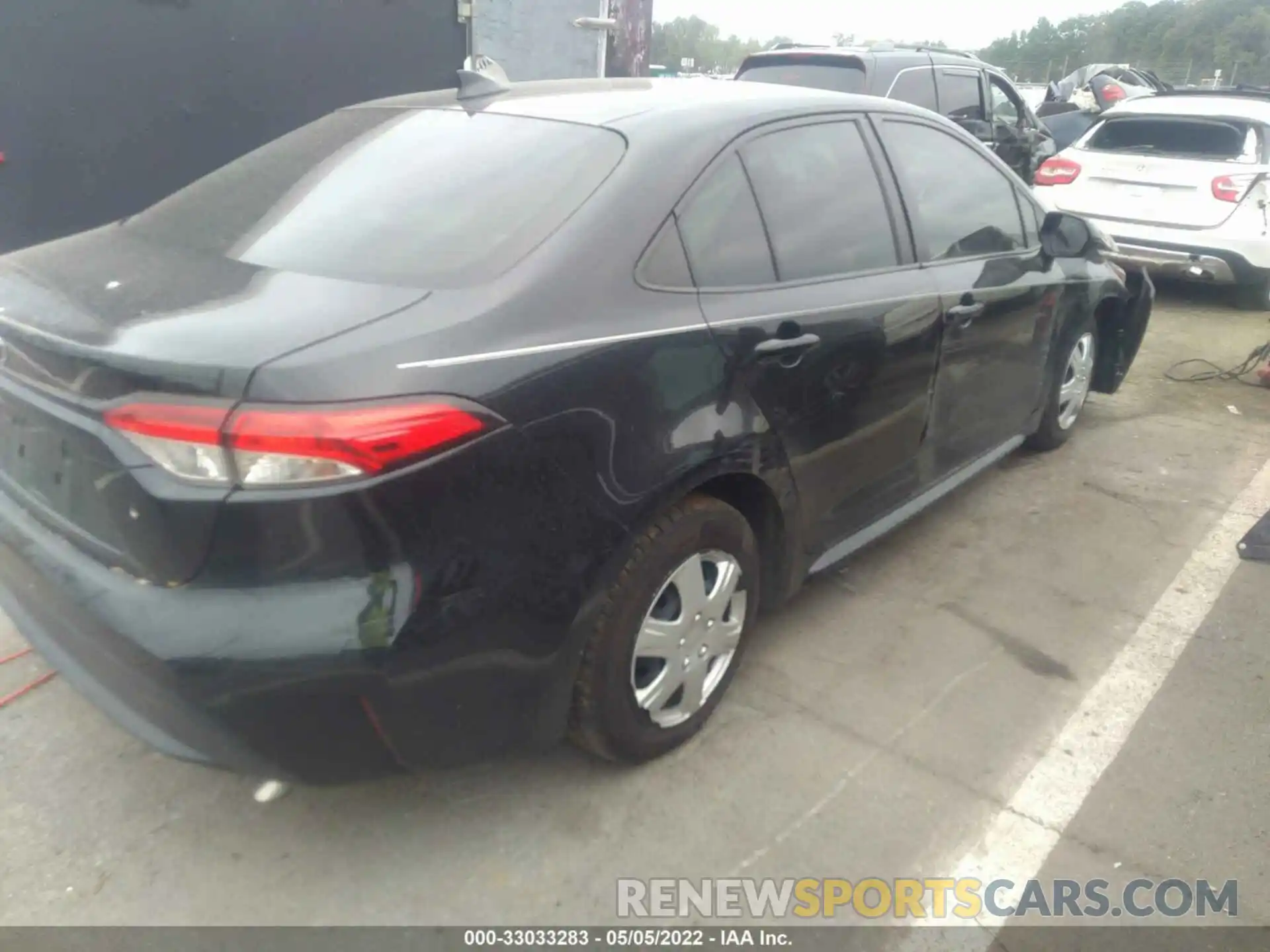 4 Photograph of a damaged car JTDDPRAE6LJ035152 TOYOTA COROLLA 2020