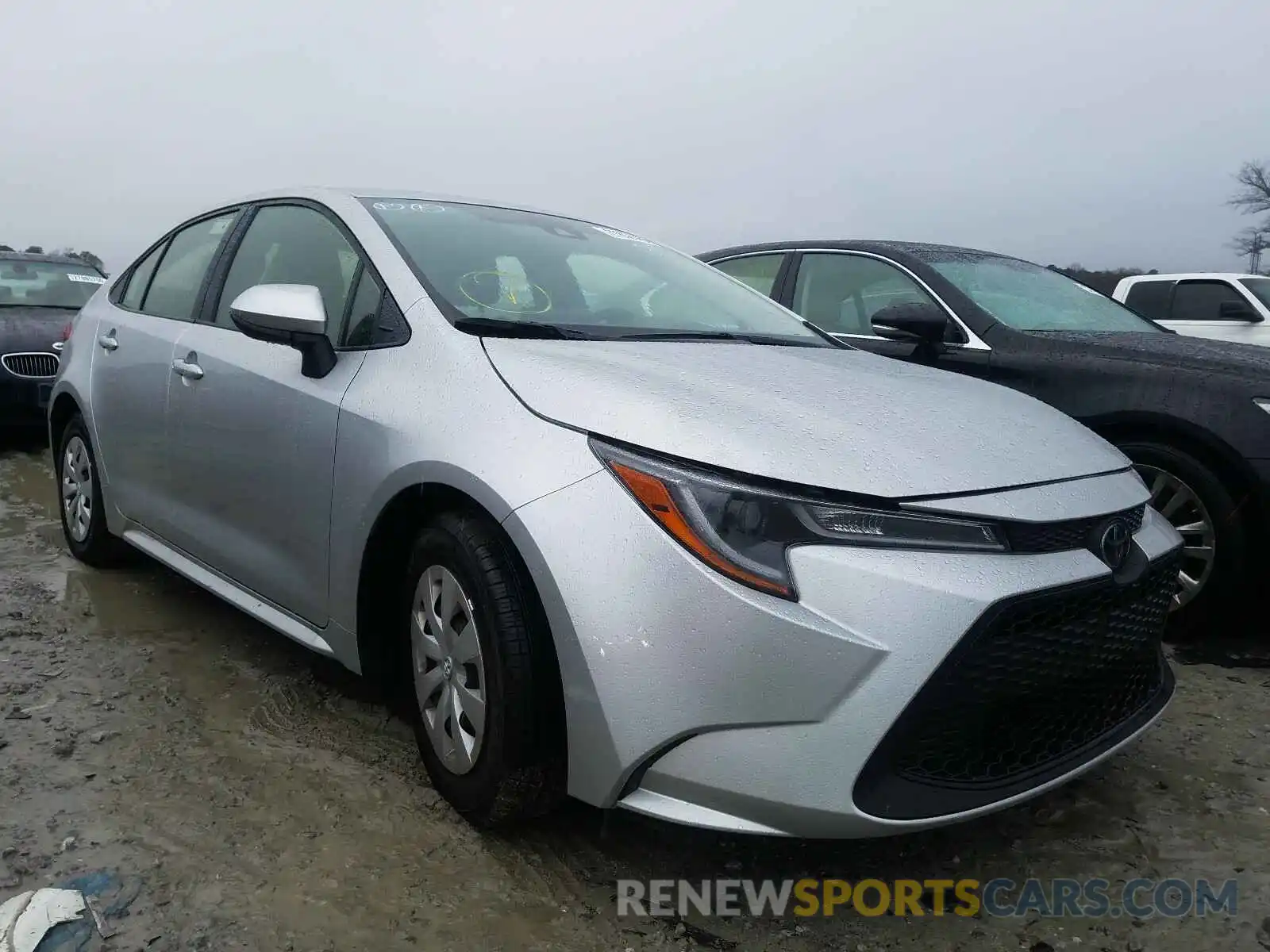 1 Photograph of a damaged car JTDDPRAE6LJ060312 TOYOTA COROLLA 2020