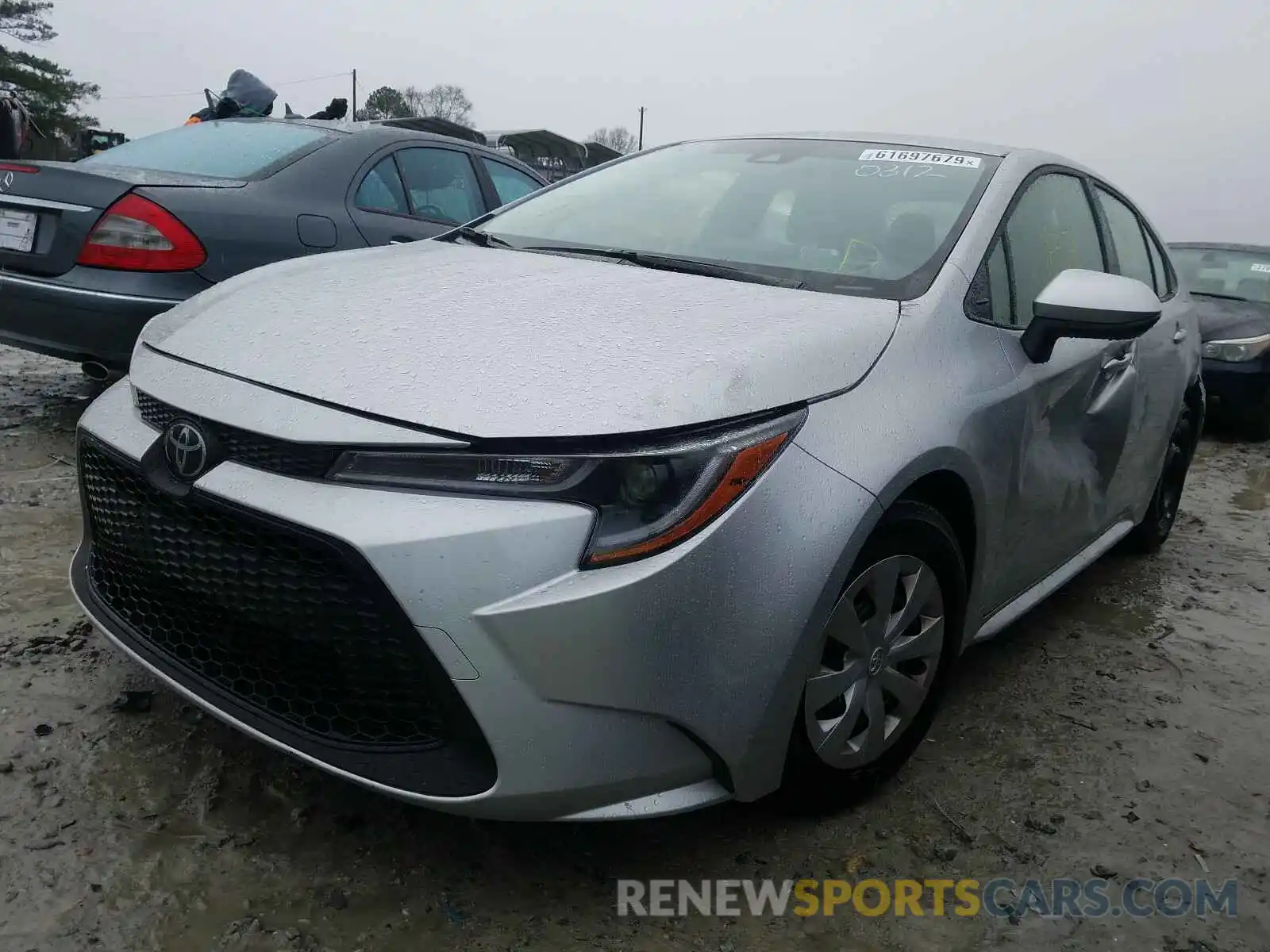 2 Photograph of a damaged car JTDDPRAE6LJ060312 TOYOTA COROLLA 2020