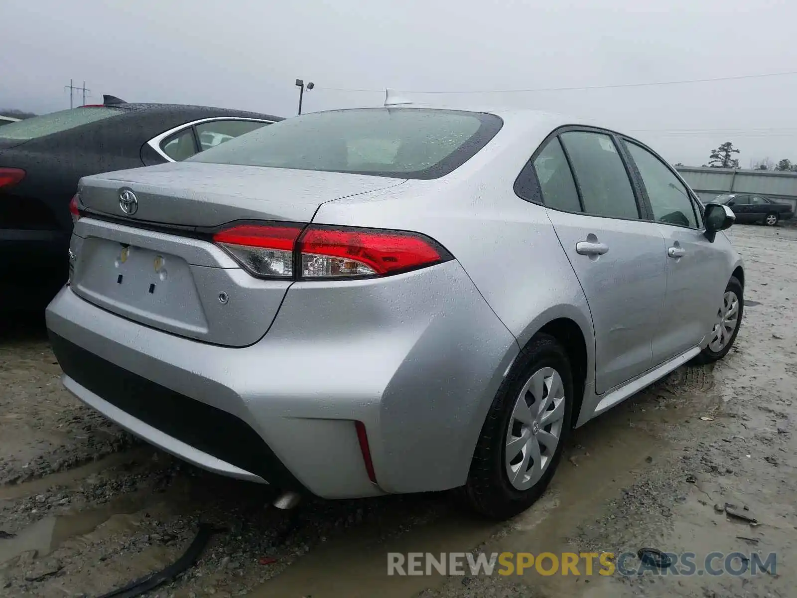 4 Photograph of a damaged car JTDDPRAE6LJ060312 TOYOTA COROLLA 2020