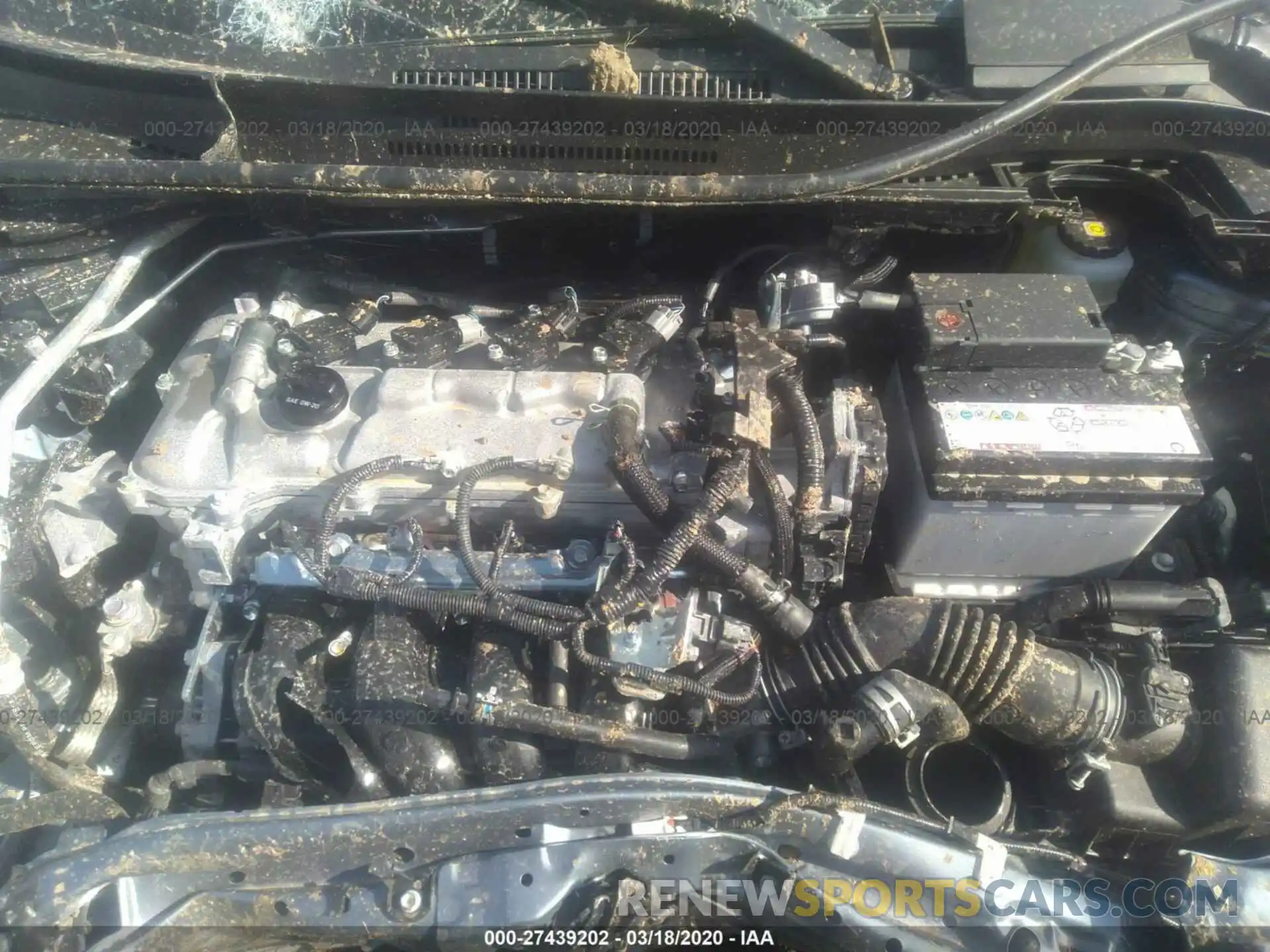 10 Photograph of a damaged car JTDDPRAE6LJ082116 TOYOTA COROLLA 2020
