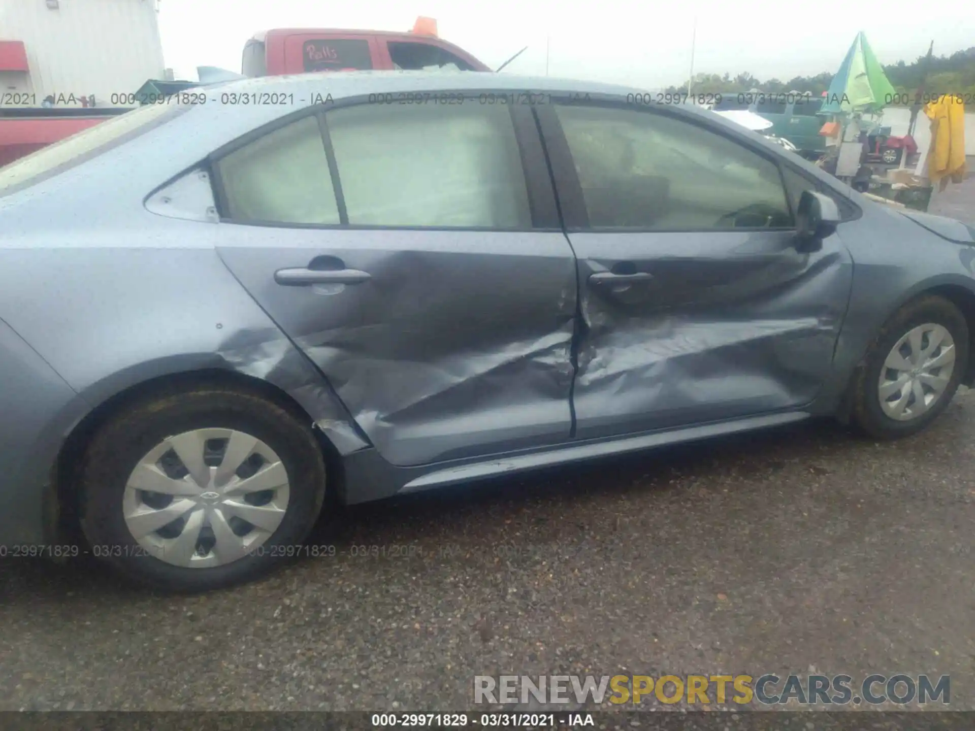 6 Photograph of a damaged car JTDDPRAE6LJ114403 TOYOTA COROLLA 2020