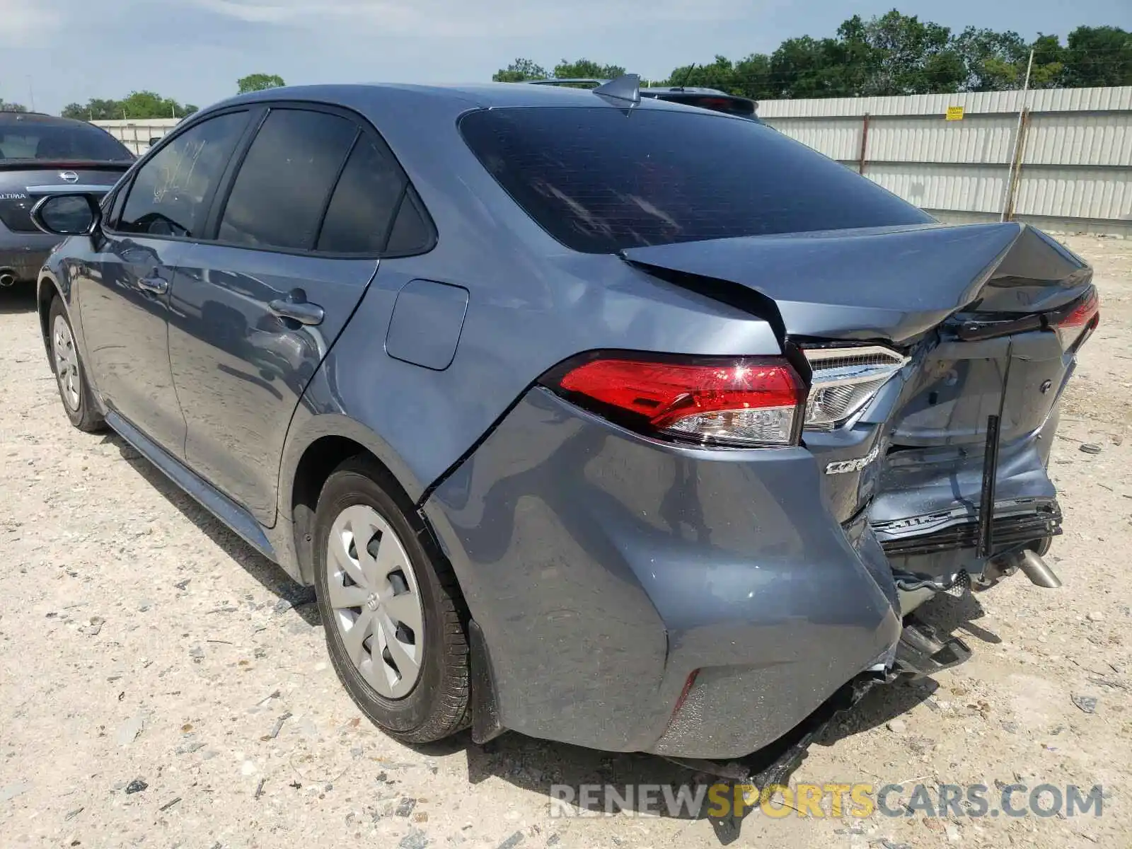 3 Photograph of a damaged car JTDDPRAE6LJ114465 TOYOTA COROLLA 2020