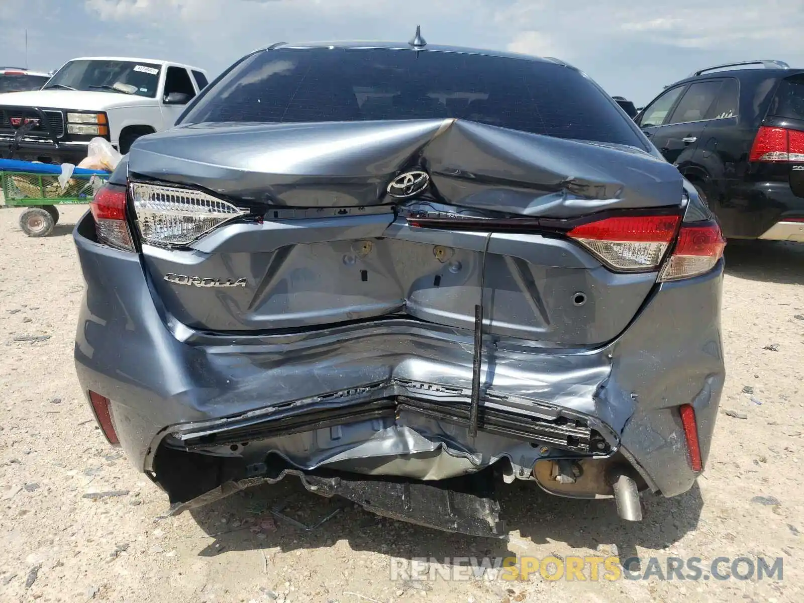 9 Photograph of a damaged car JTDDPRAE6LJ114465 TOYOTA COROLLA 2020