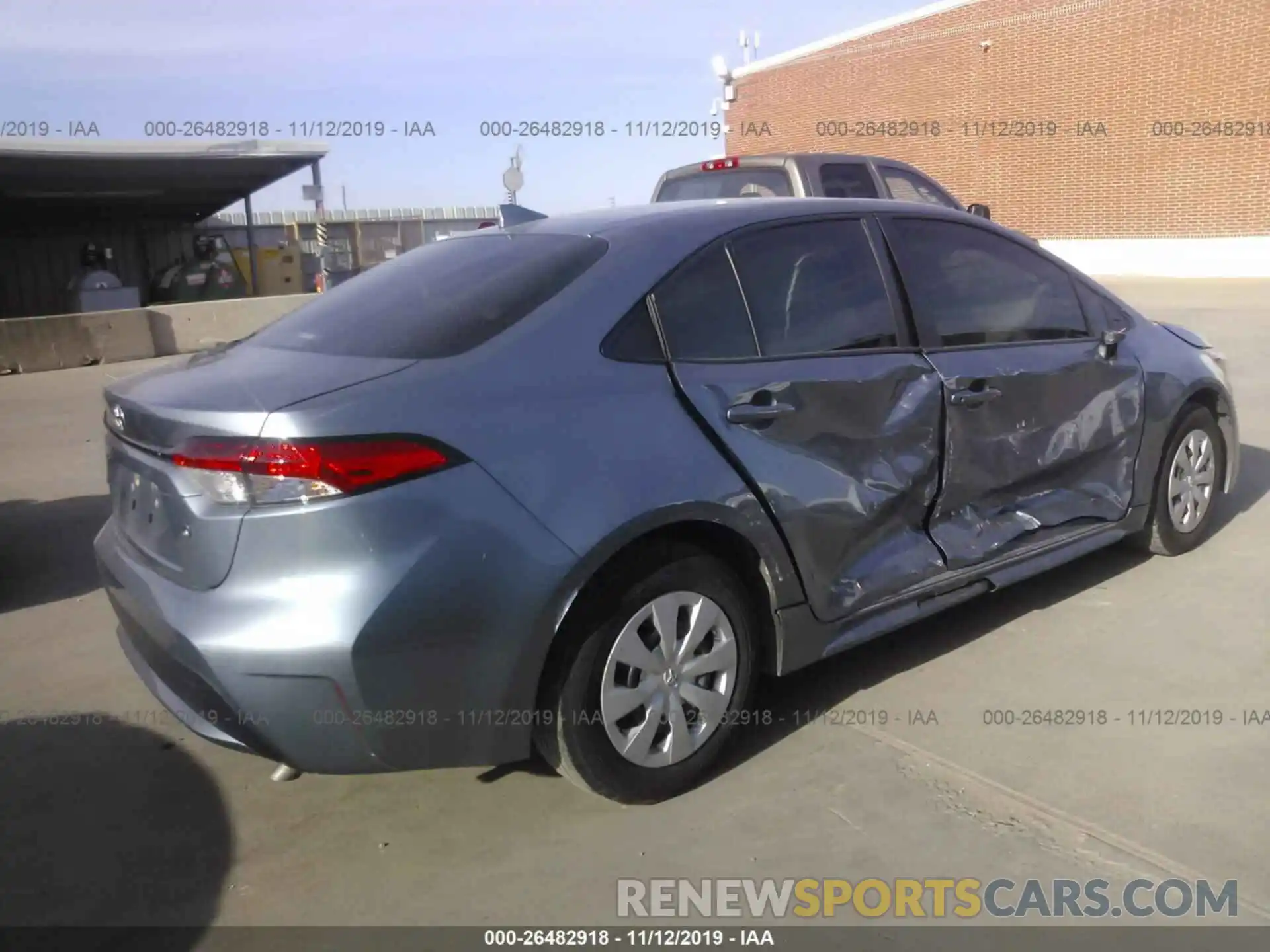 4 Photograph of a damaged car JTDDPRAE7LJ001754 TOYOTA COROLLA 2020