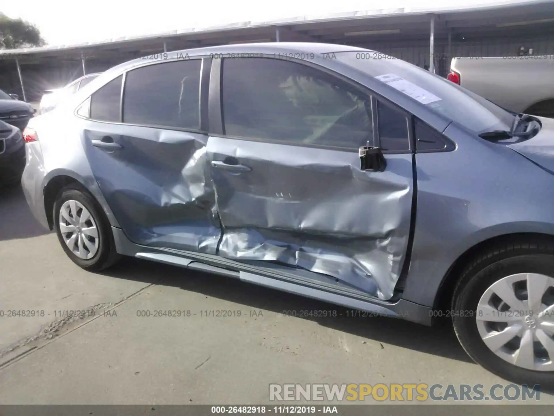 6 Photograph of a damaged car JTDDPRAE7LJ001754 TOYOTA COROLLA 2020