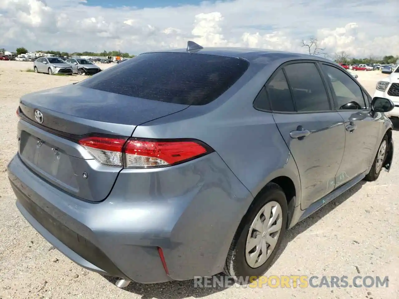 4 Photograph of a damaged car JTDDPRAE7LJ004718 TOYOTA COROLLA 2020