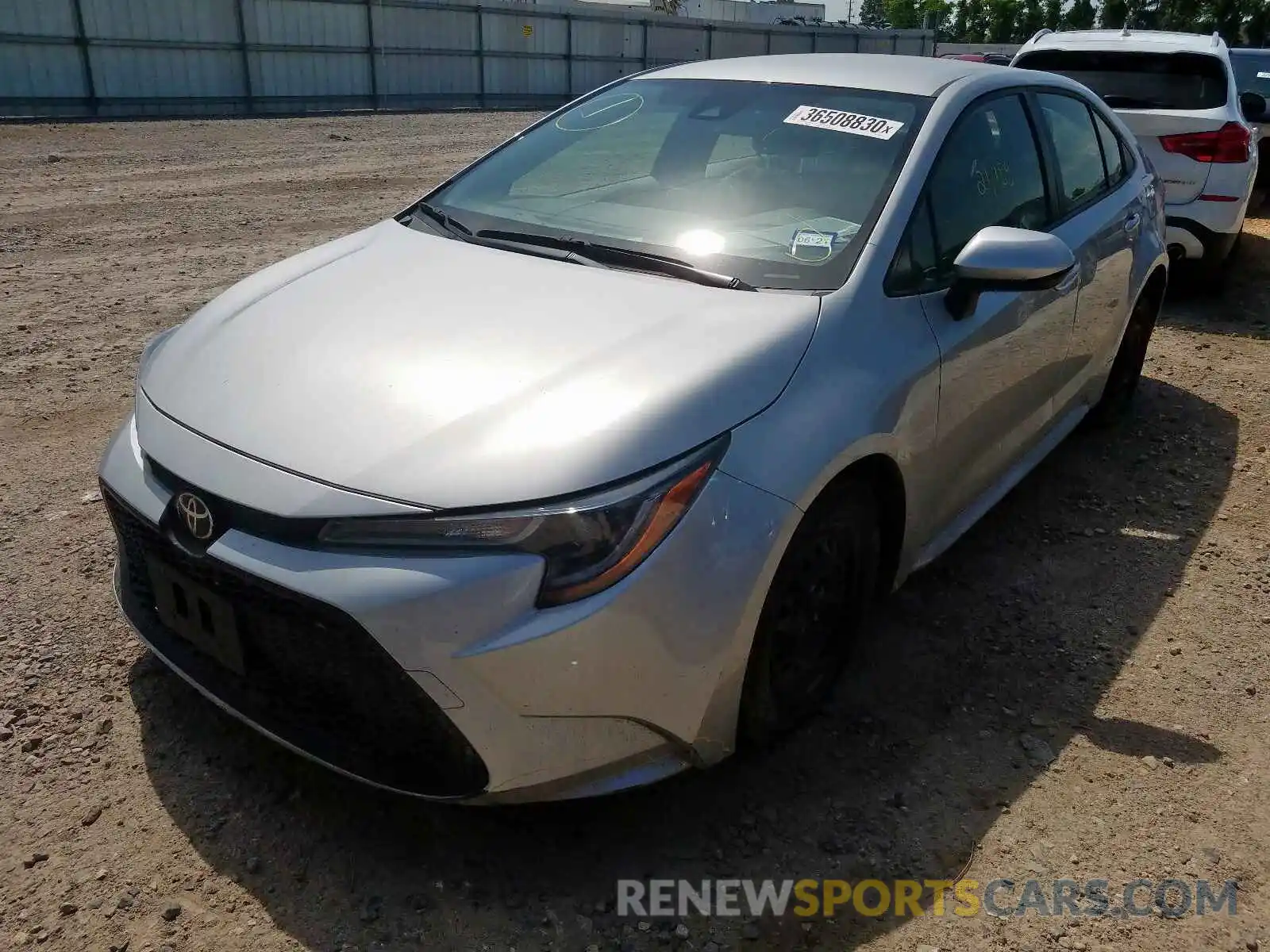 2 Photograph of a damaged car JTDDPRAE7LJ005545 TOYOTA COROLLA 2020