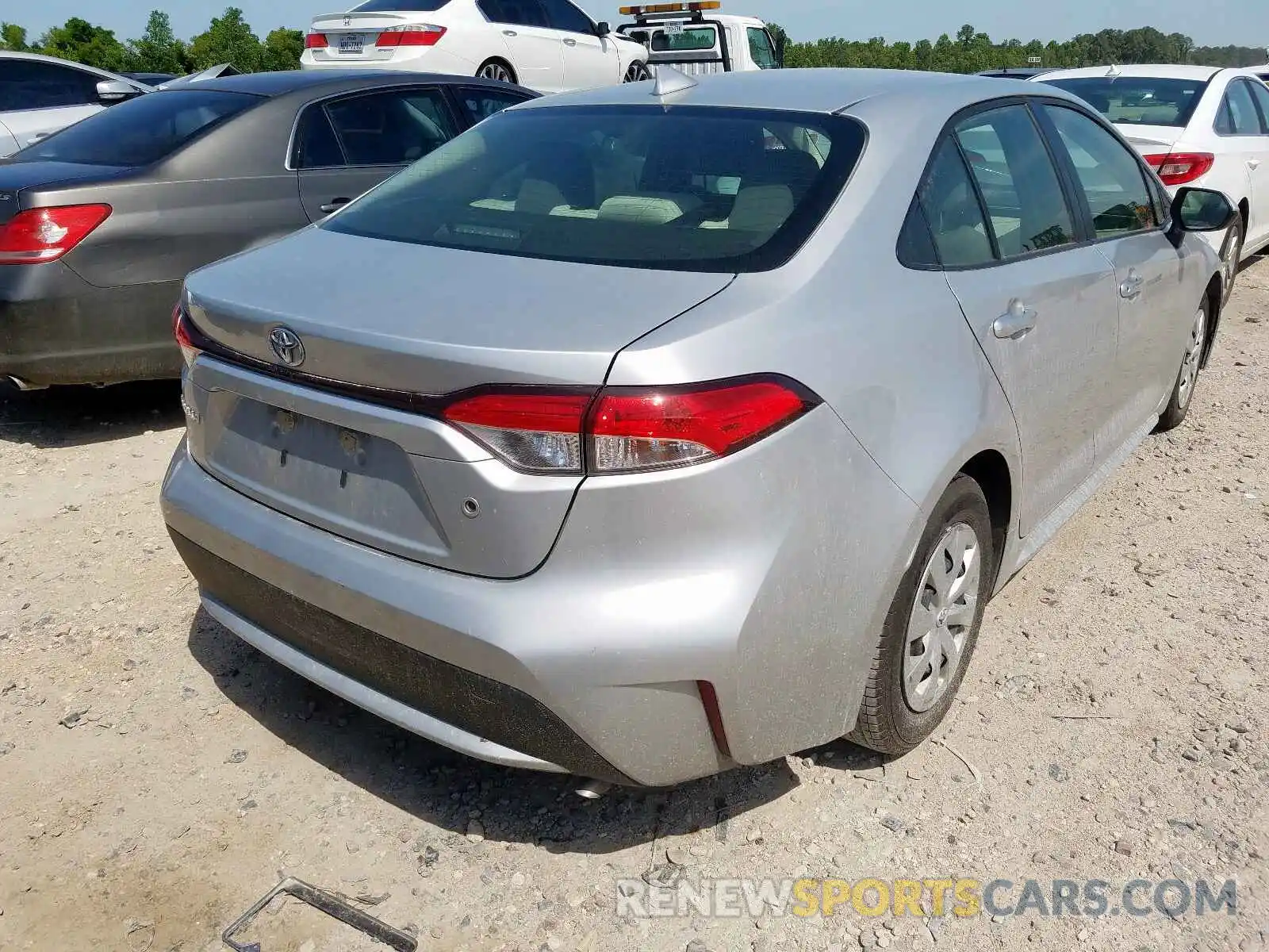 4 Photograph of a damaged car JTDDPRAE7LJ005545 TOYOTA COROLLA 2020