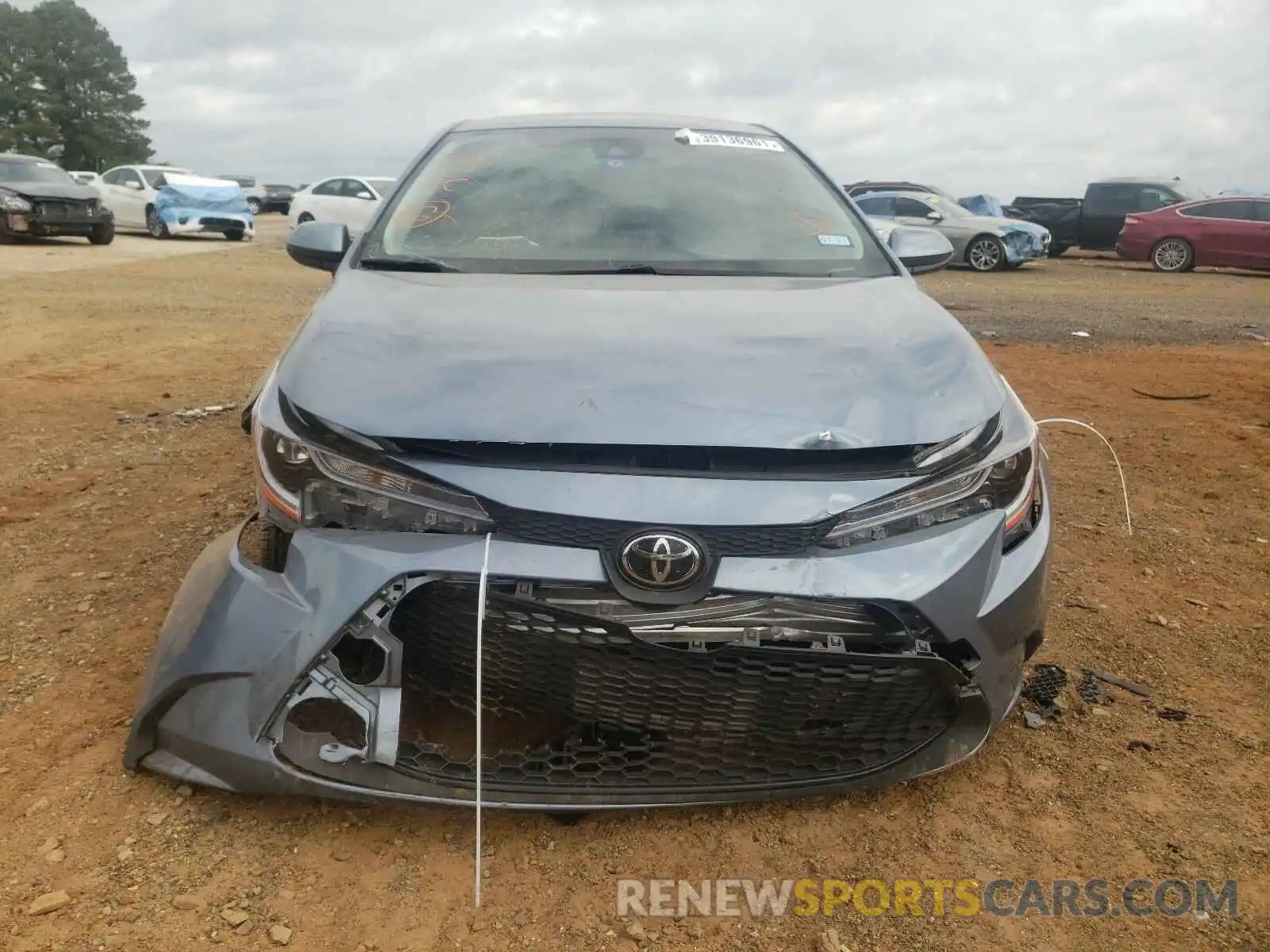 9 Photograph of a damaged car JTDDPRAE7LJ005576 TOYOTA COROLLA 2020